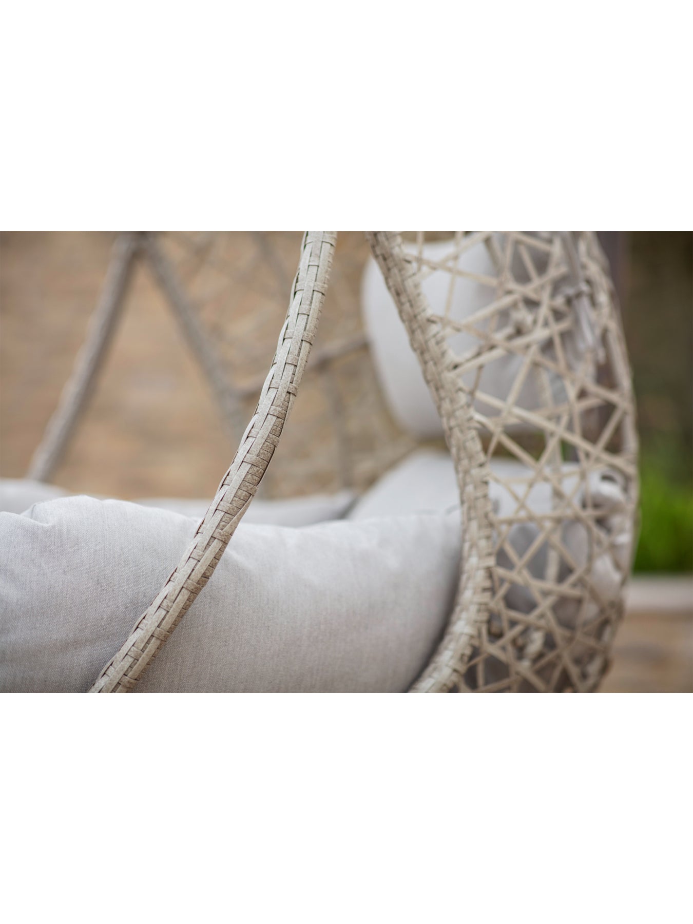 Tetbury Rattan Single Hanging Cocoon