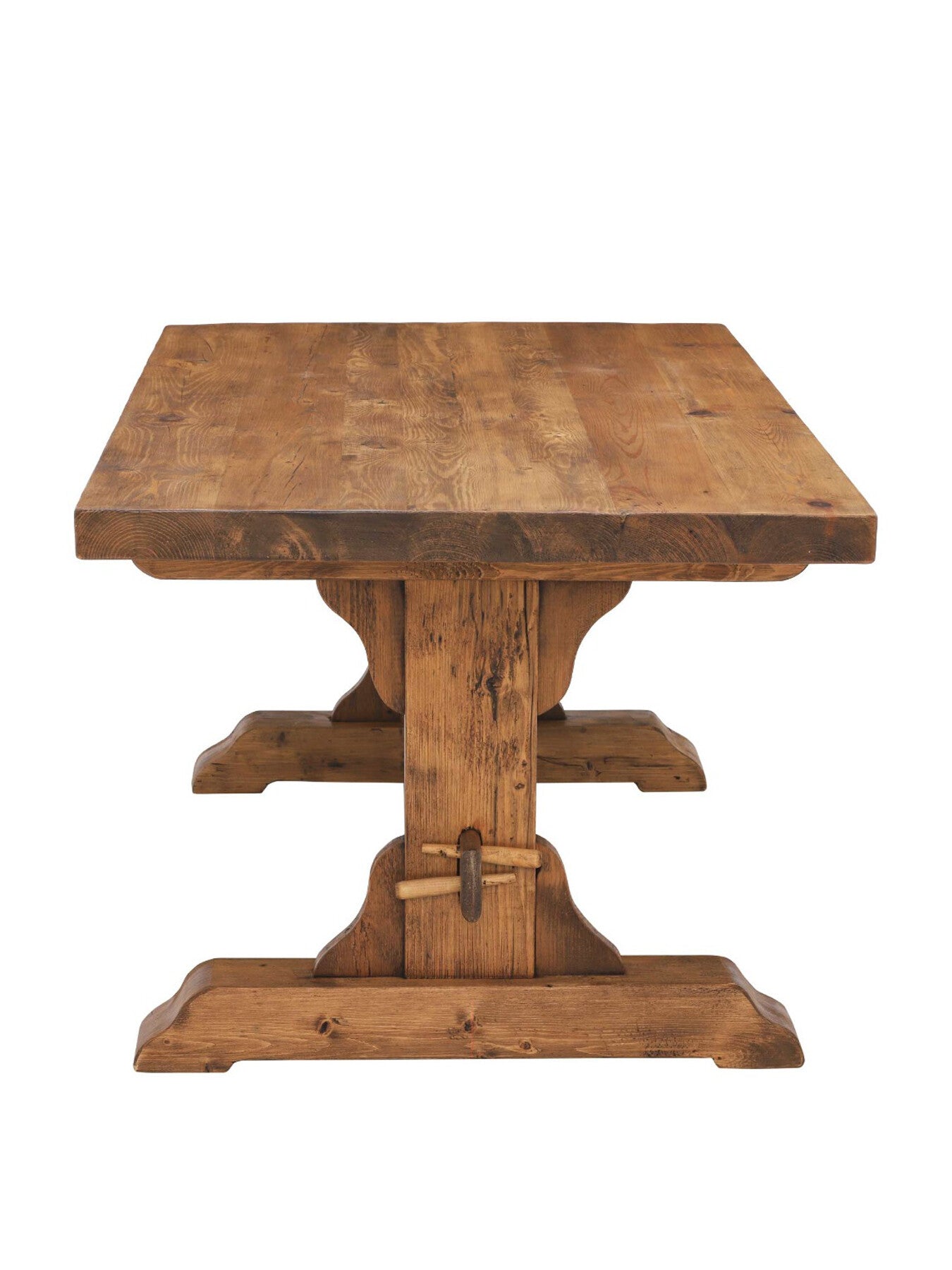 Covington Reclaimed Wood 200cm Dining Table, Seats 4-6