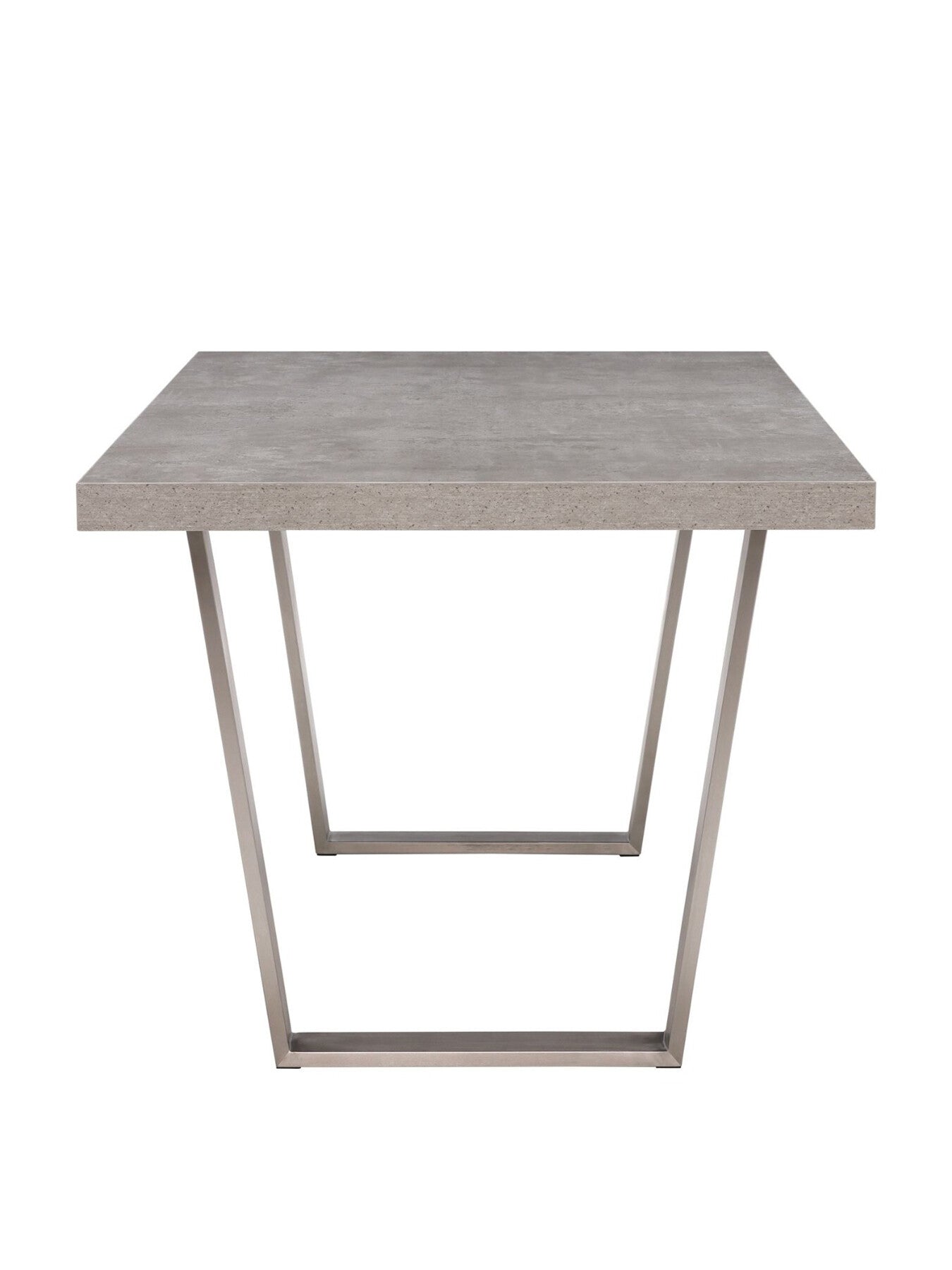 Halmstad Concrete Effect 135cm Dining Table, Seats 4