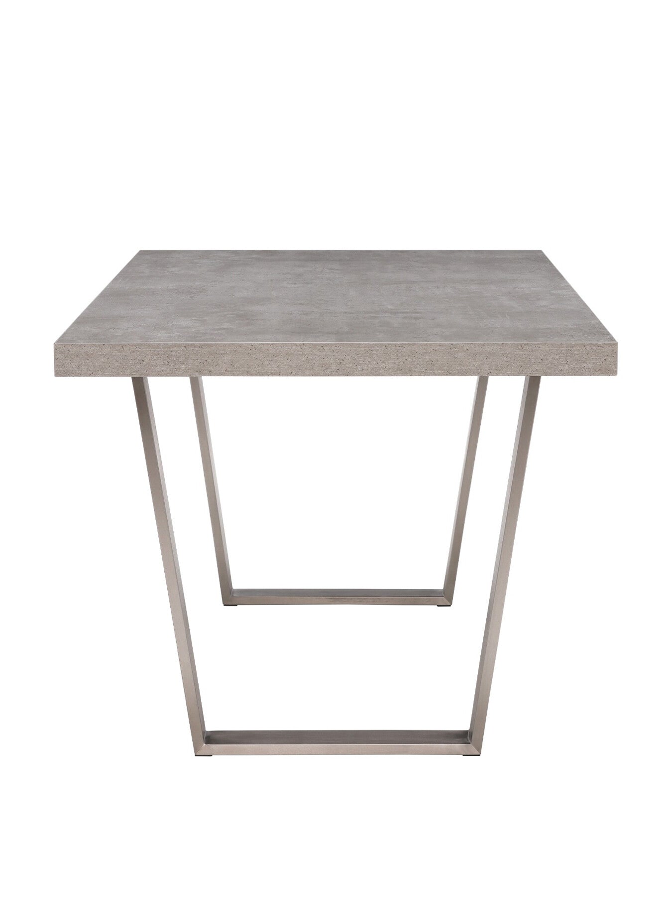 Halmstad Concrete Effect 200cm Dining Table, Seats 4-6