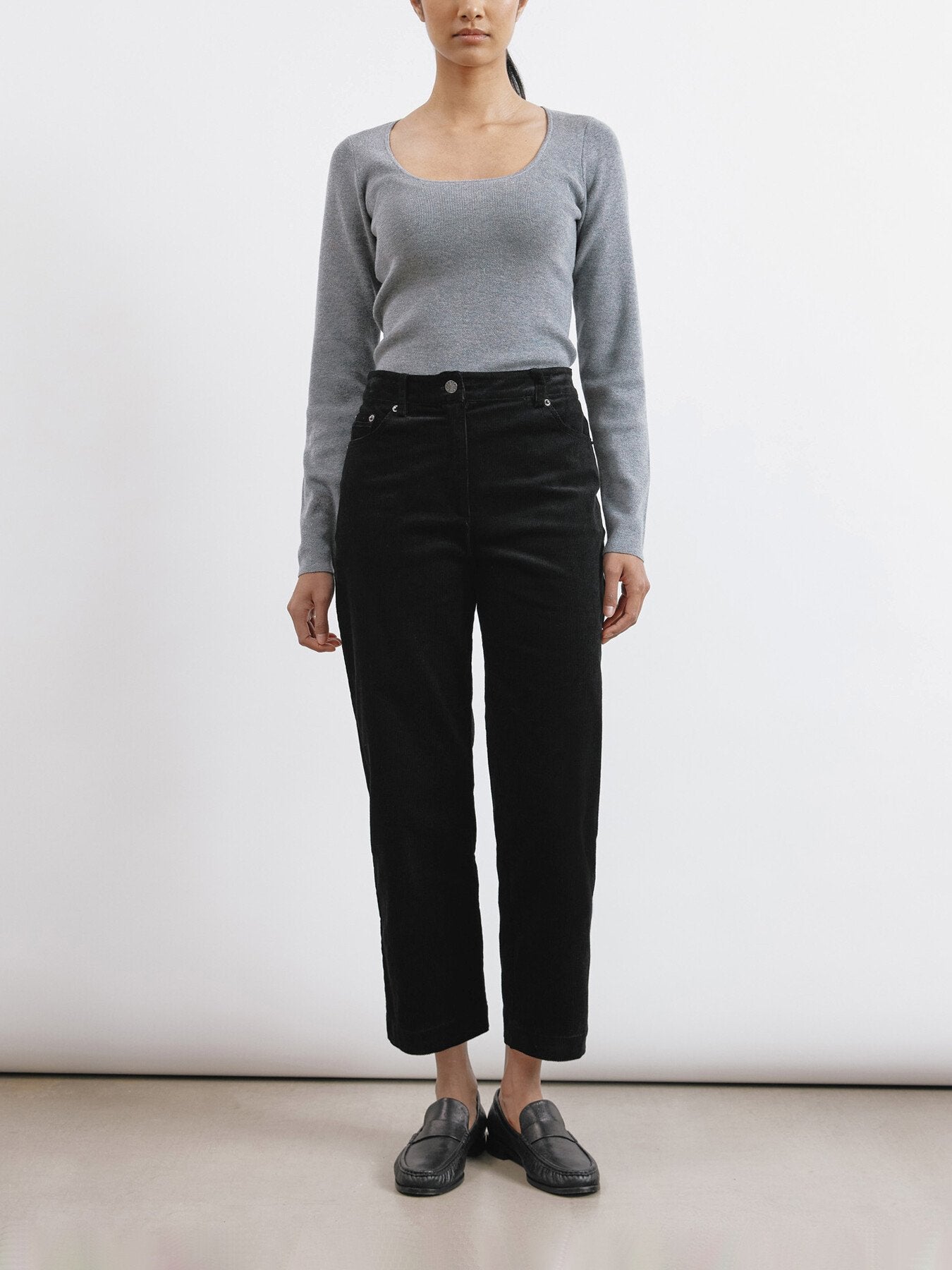 Cord Straight Leg Trouser