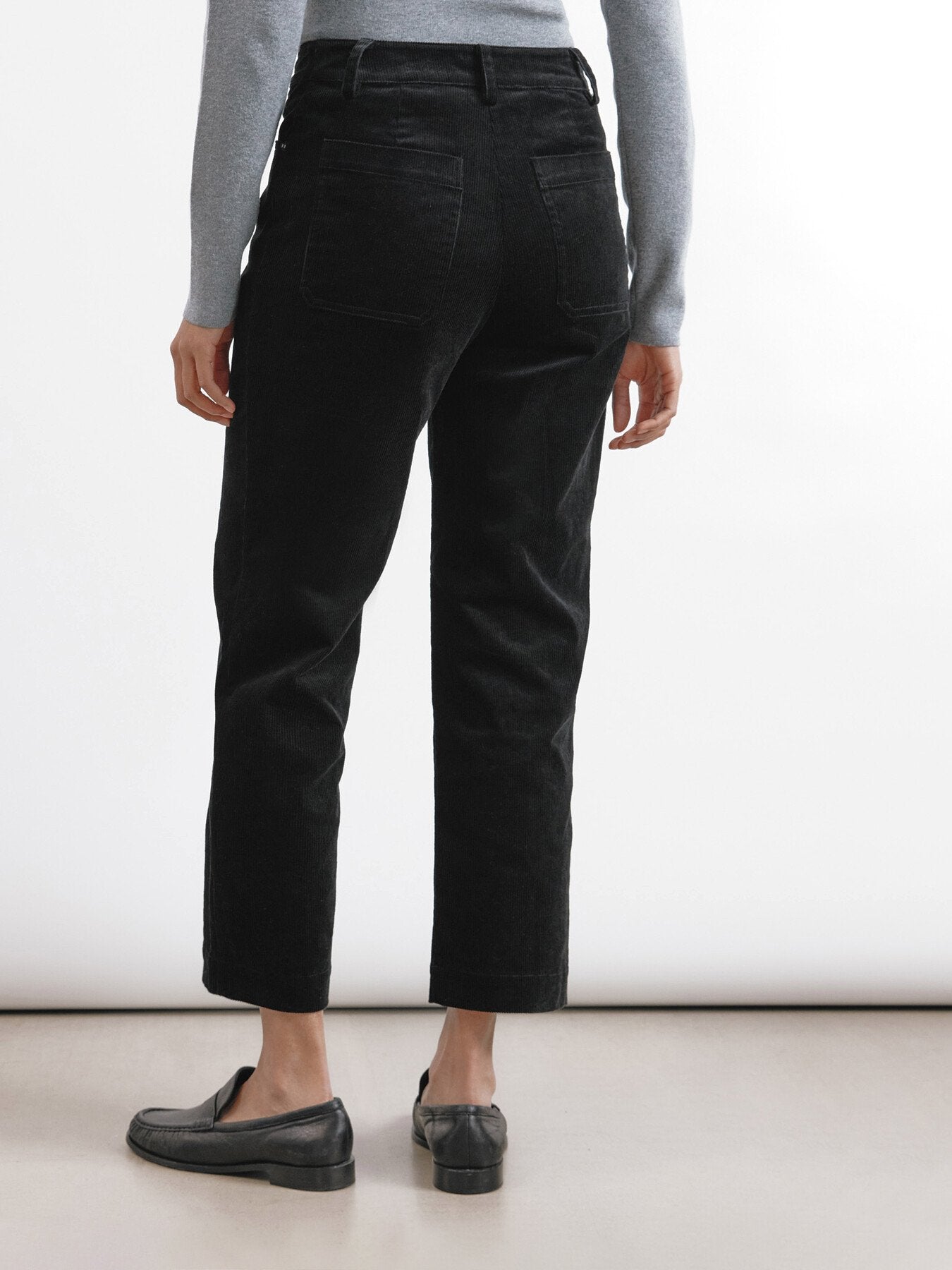 Cord Straight Leg Trouser