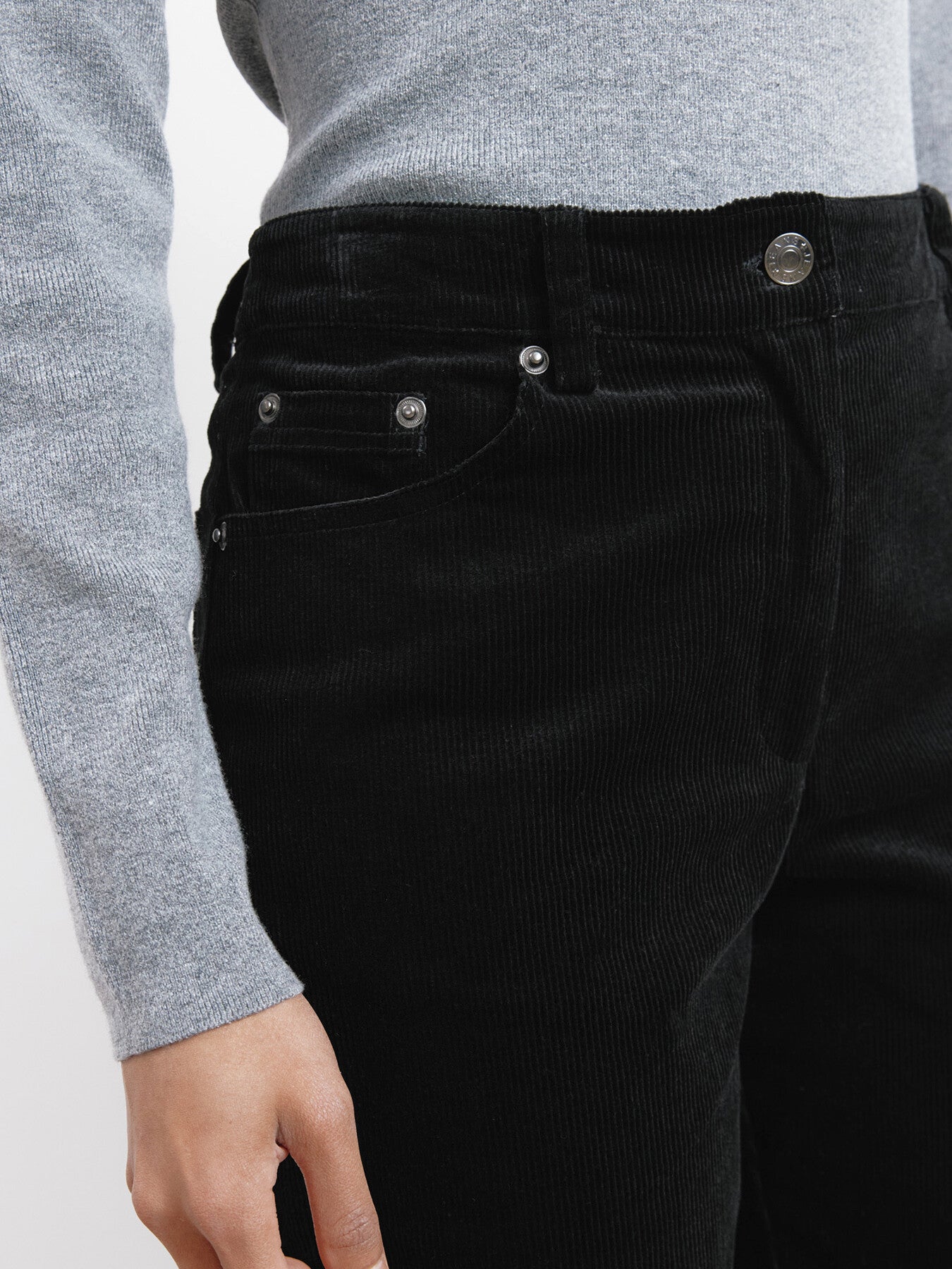 Cord Straight Leg Trouser