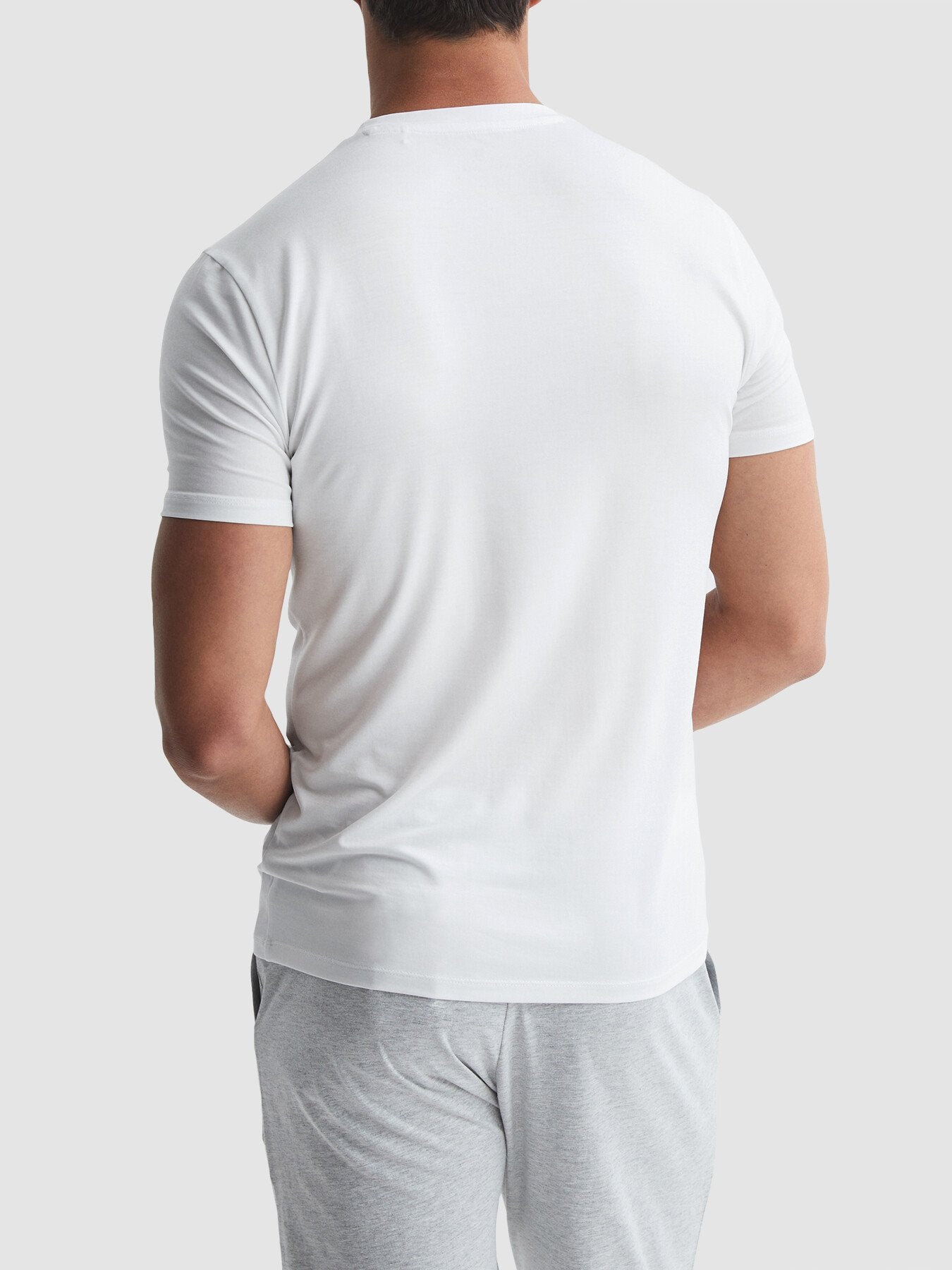 Aspen Crew Neck Mercerised Cotton Jersey T-Shirt