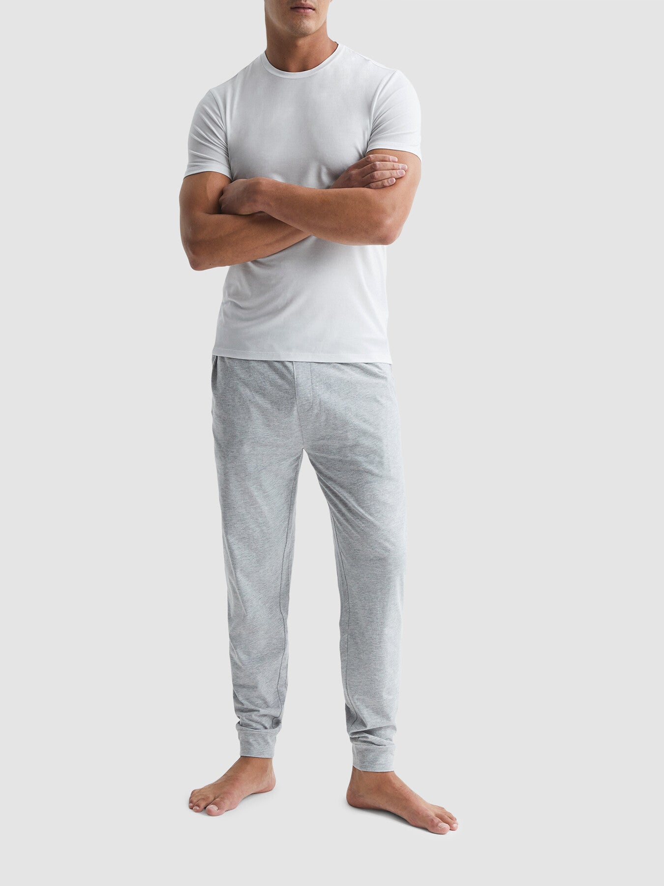 Aspen Crew Neck Mercerised Cotton Jersey T-Shirt
