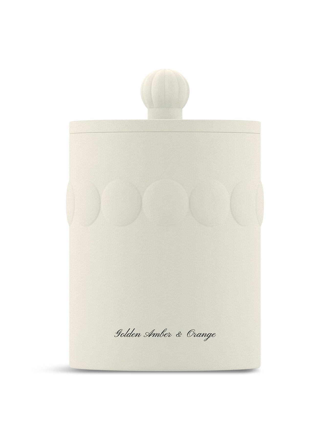 Golden Amber & Orange Townhouse Candle