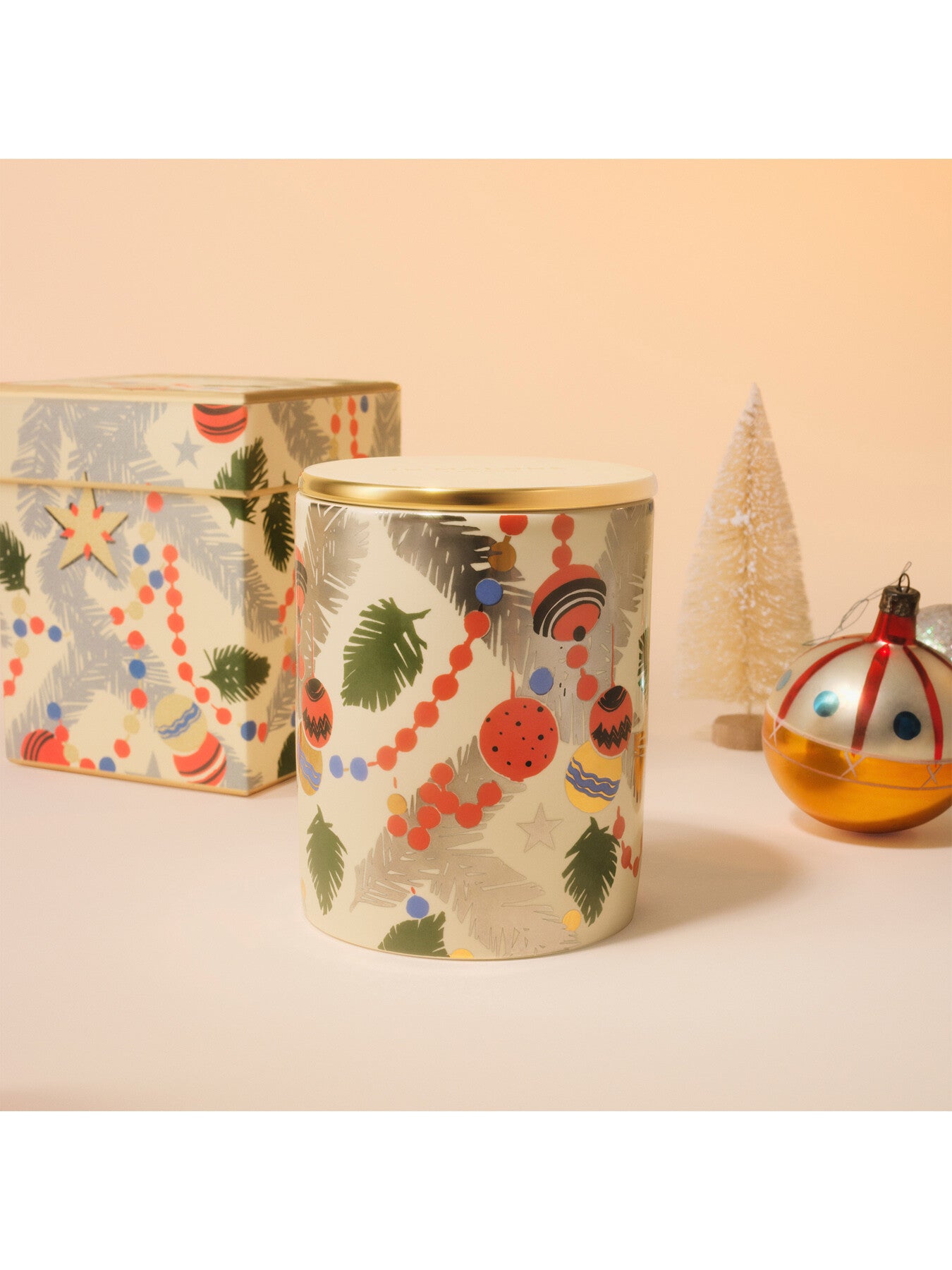 Bitter Orange & Chocolate Ceramic Candle
