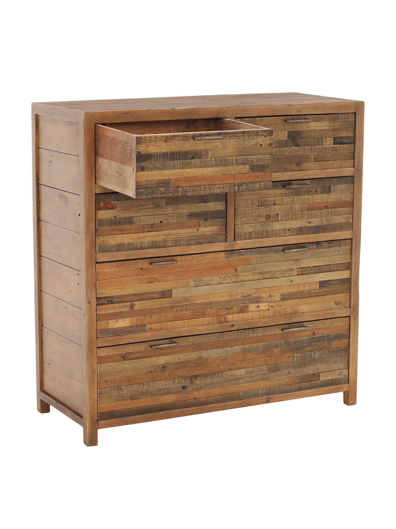 Charlie Reclaimed Wood 6 Drawer Che