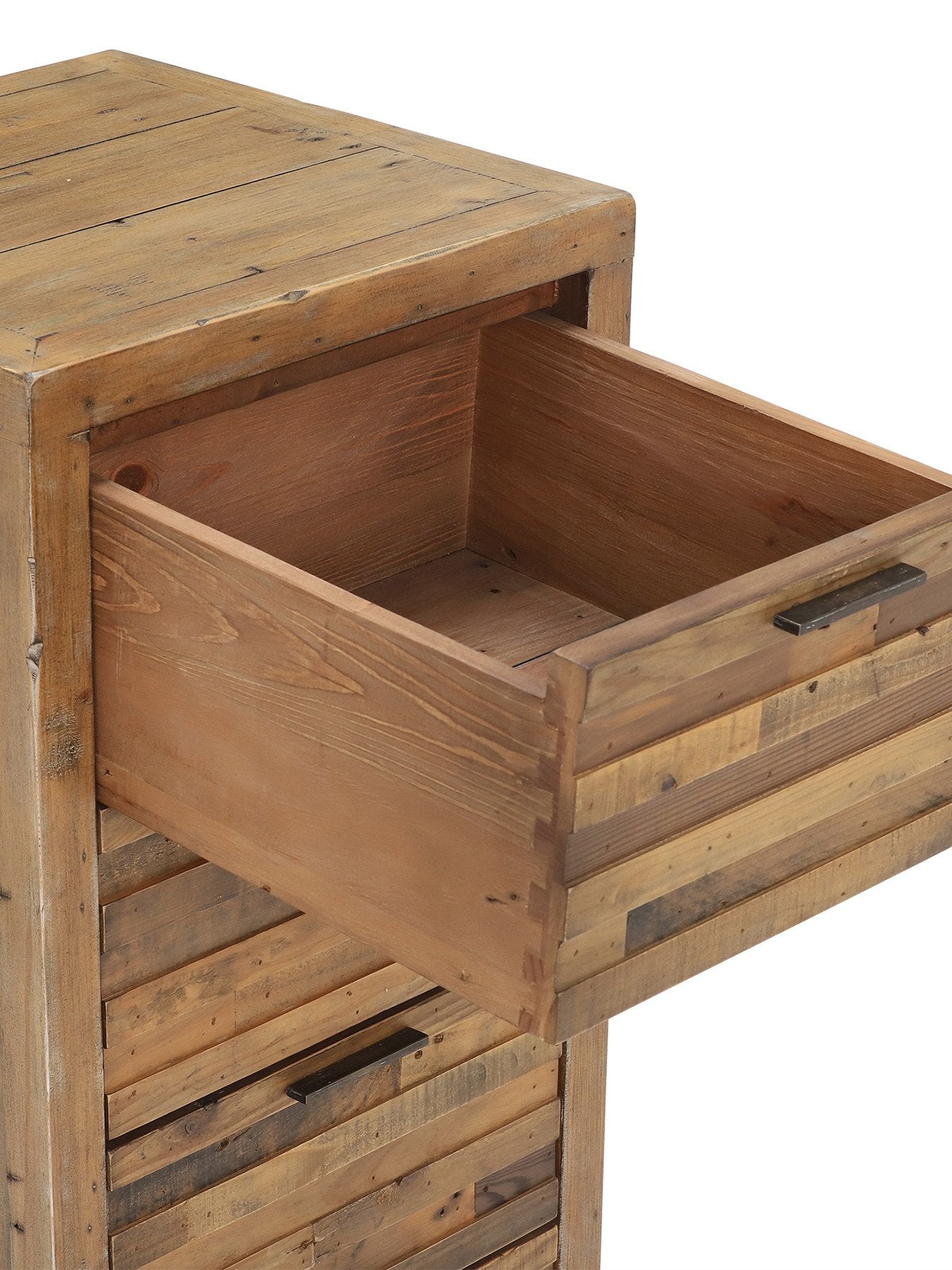 Charlie Reclaimed Wood 6 Drawer Lin