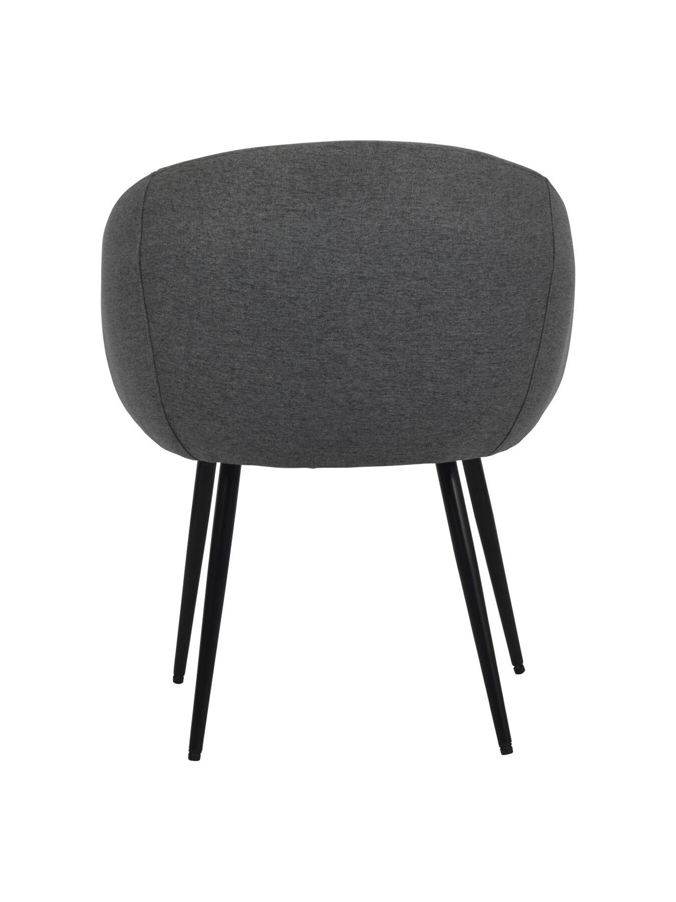 Langley Dining Chair in Smoke Fabric