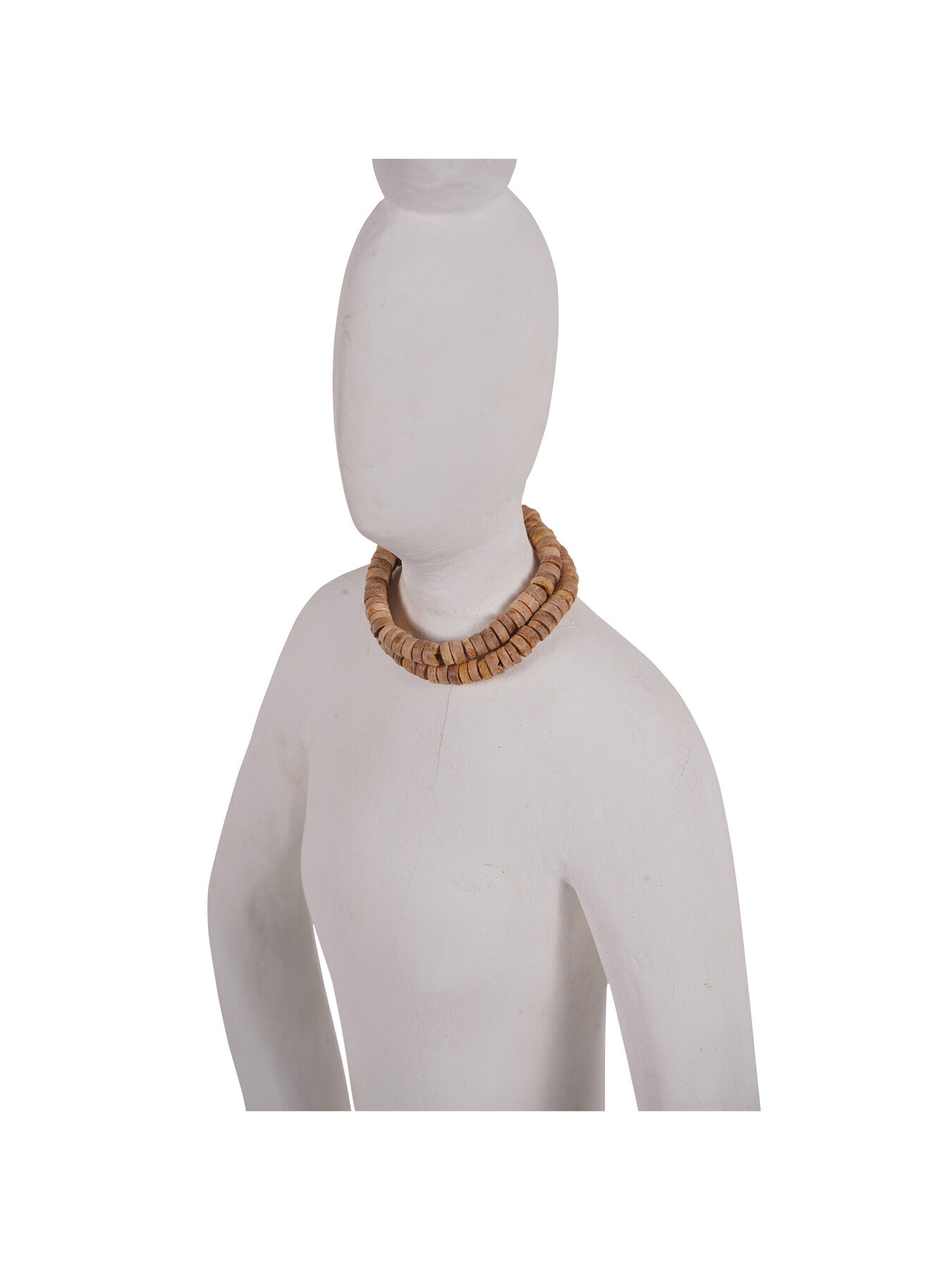 Hand Carved  Yoga Lady  Small