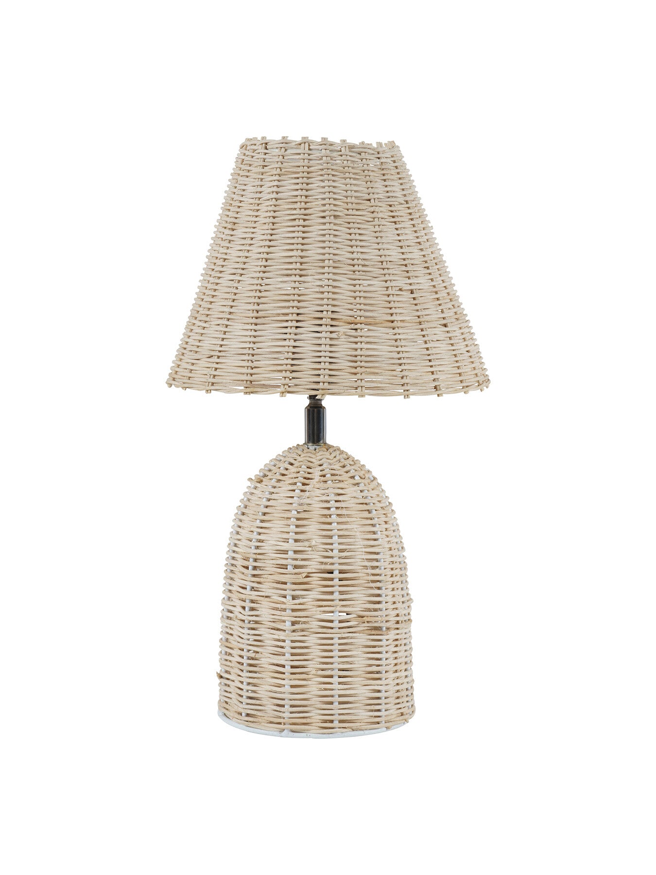 Mini Rattan Lamp Base and Shade