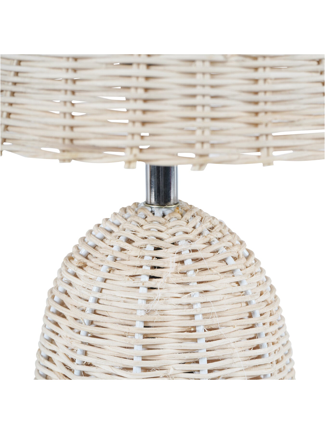 Mini Rattan Lamp Base and Shade
