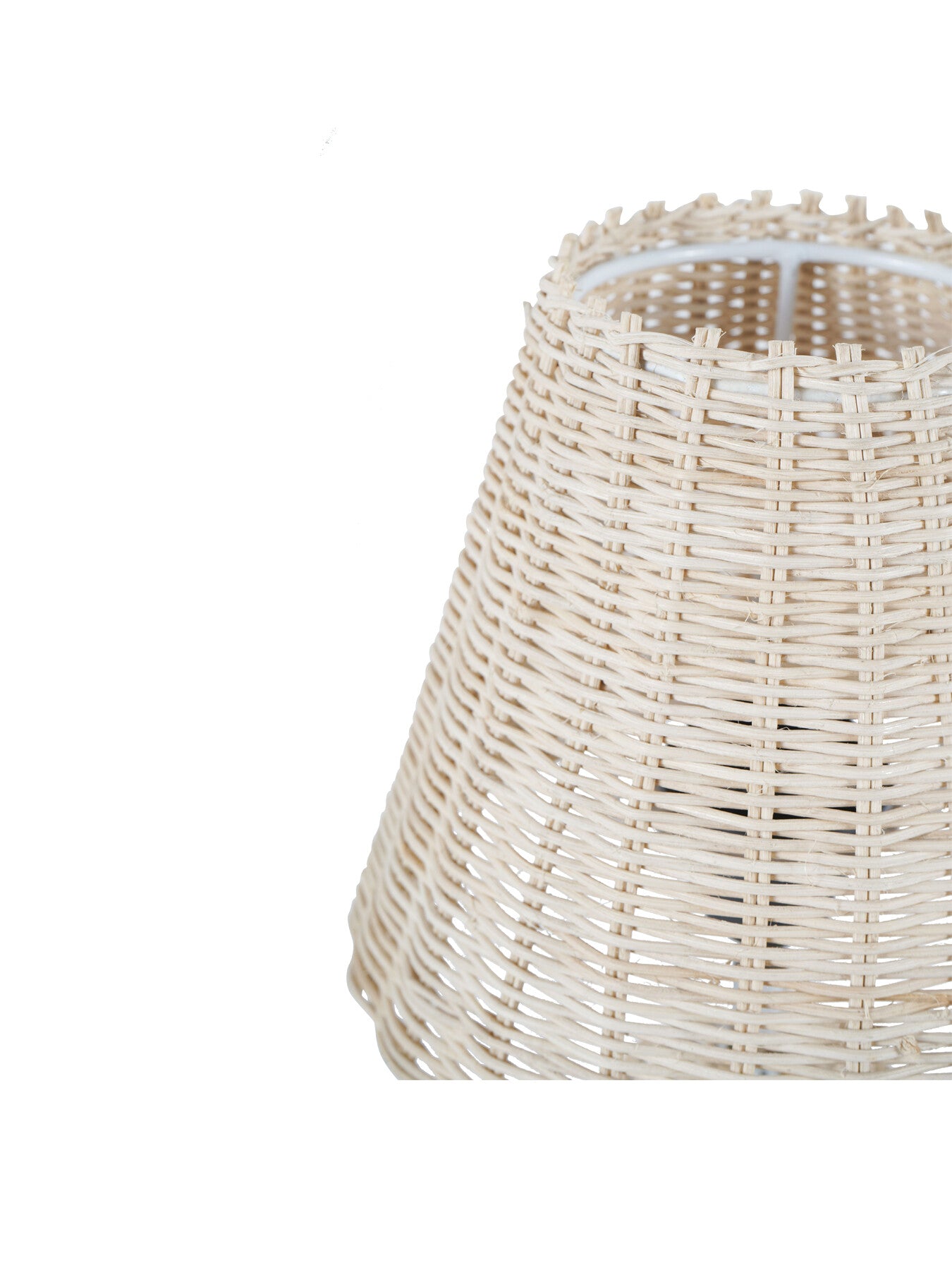 Mini Rattan Lamp Base and Shade