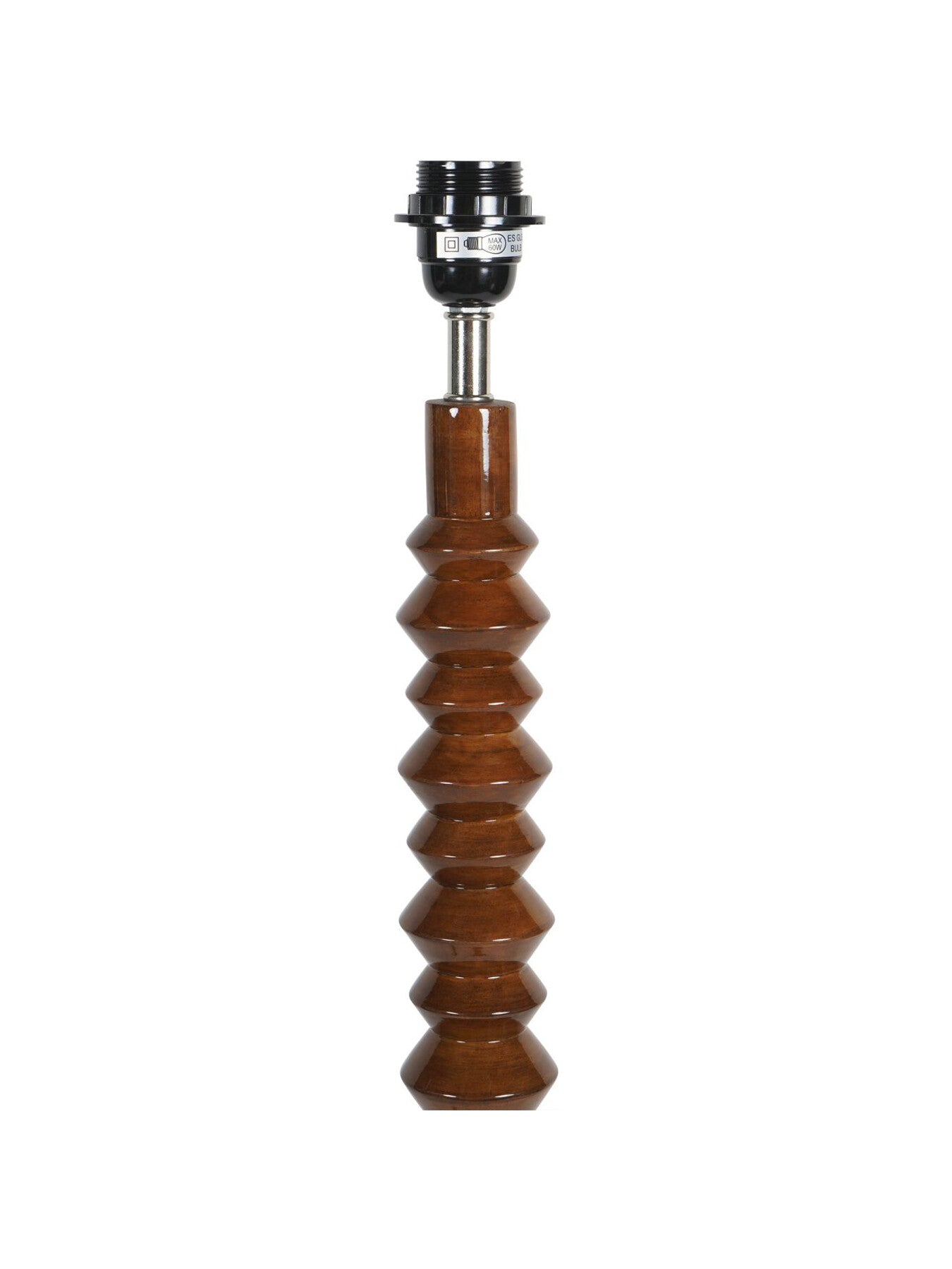 Lacquer Floor Maple Lamp Base (Base Only) 20