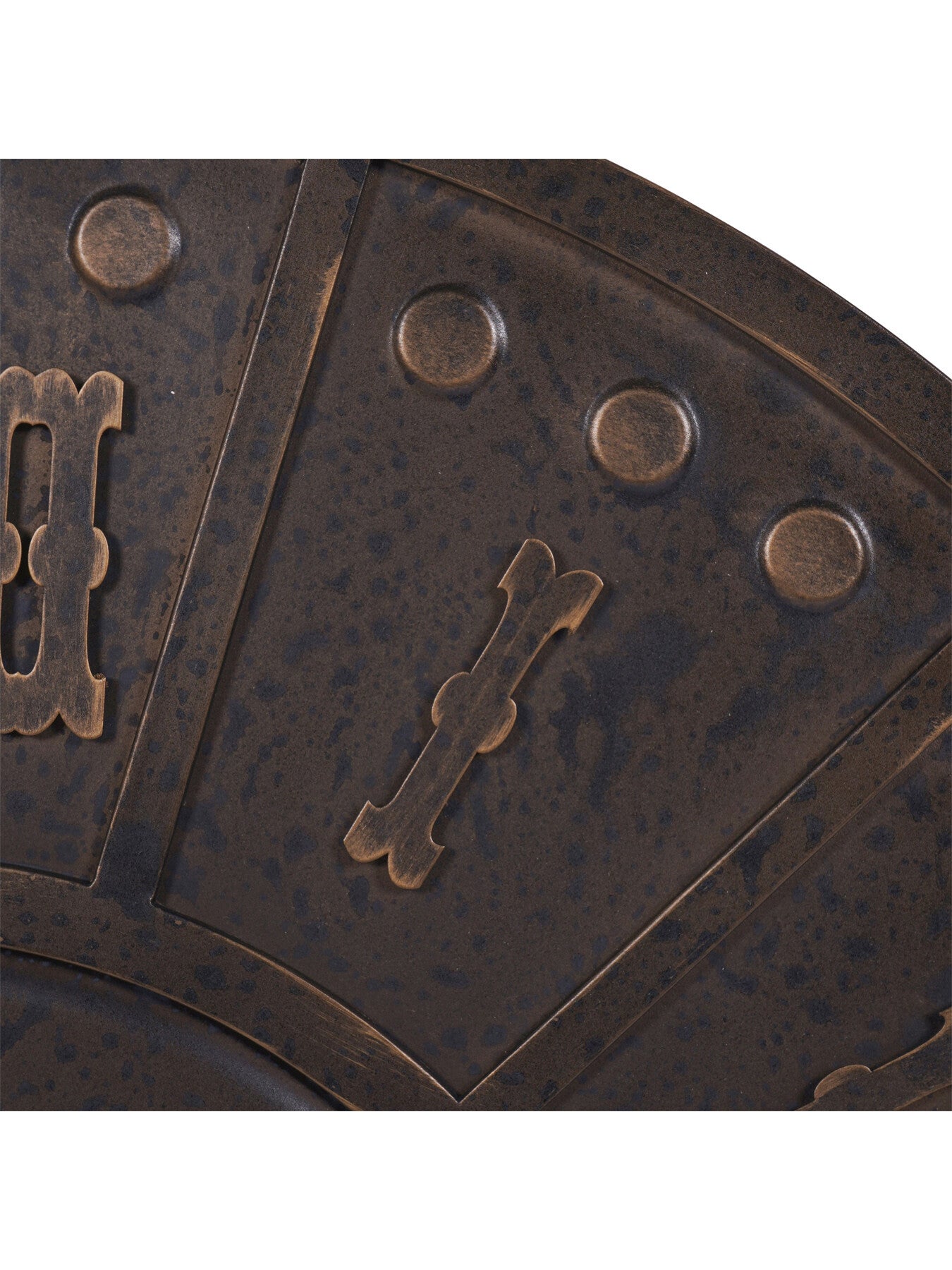 Dempsey Antique Black Metal Outdoor Wall
