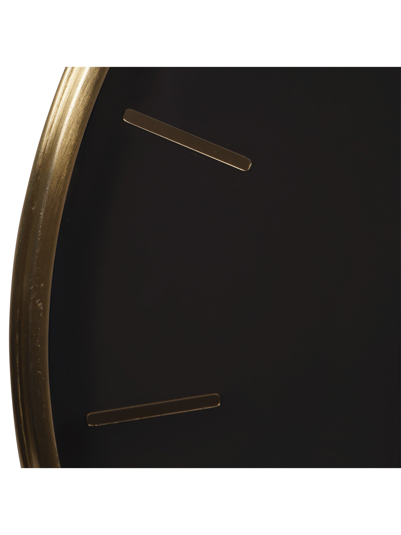 Dial Wall Clock Black