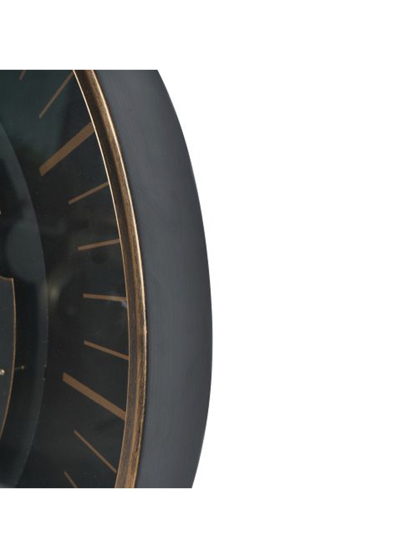 Palladium Wall Clock with moving Dials 80cm