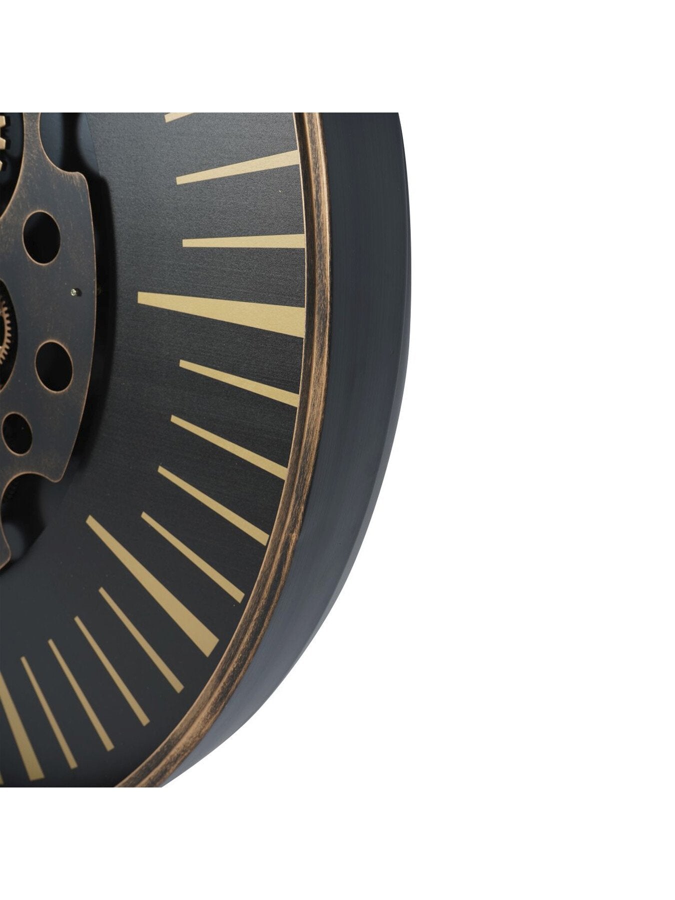 Palladium Wall Clock with moving Dials 100cm