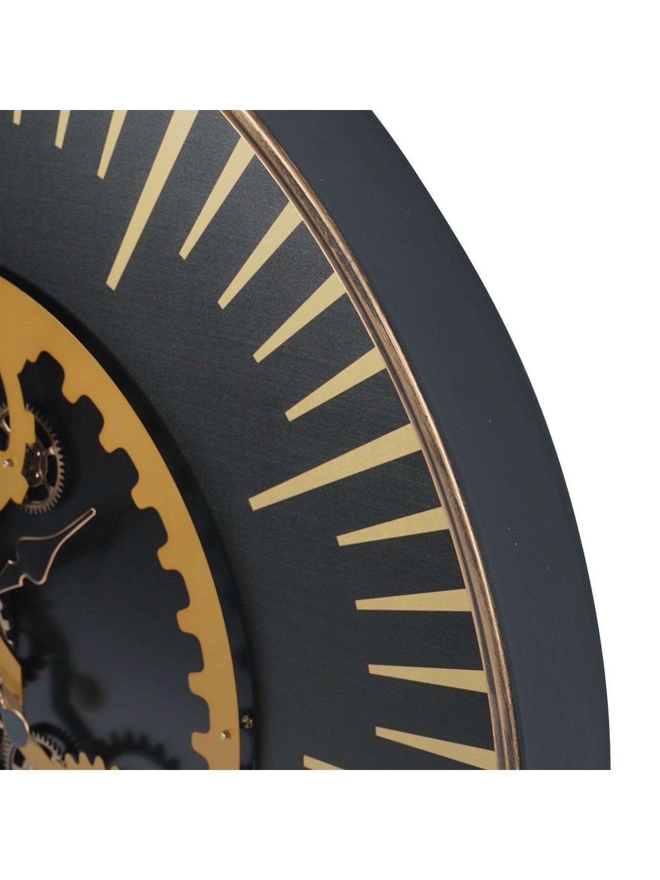 Palladium Wall Clock with Centre Moving Dials 100
