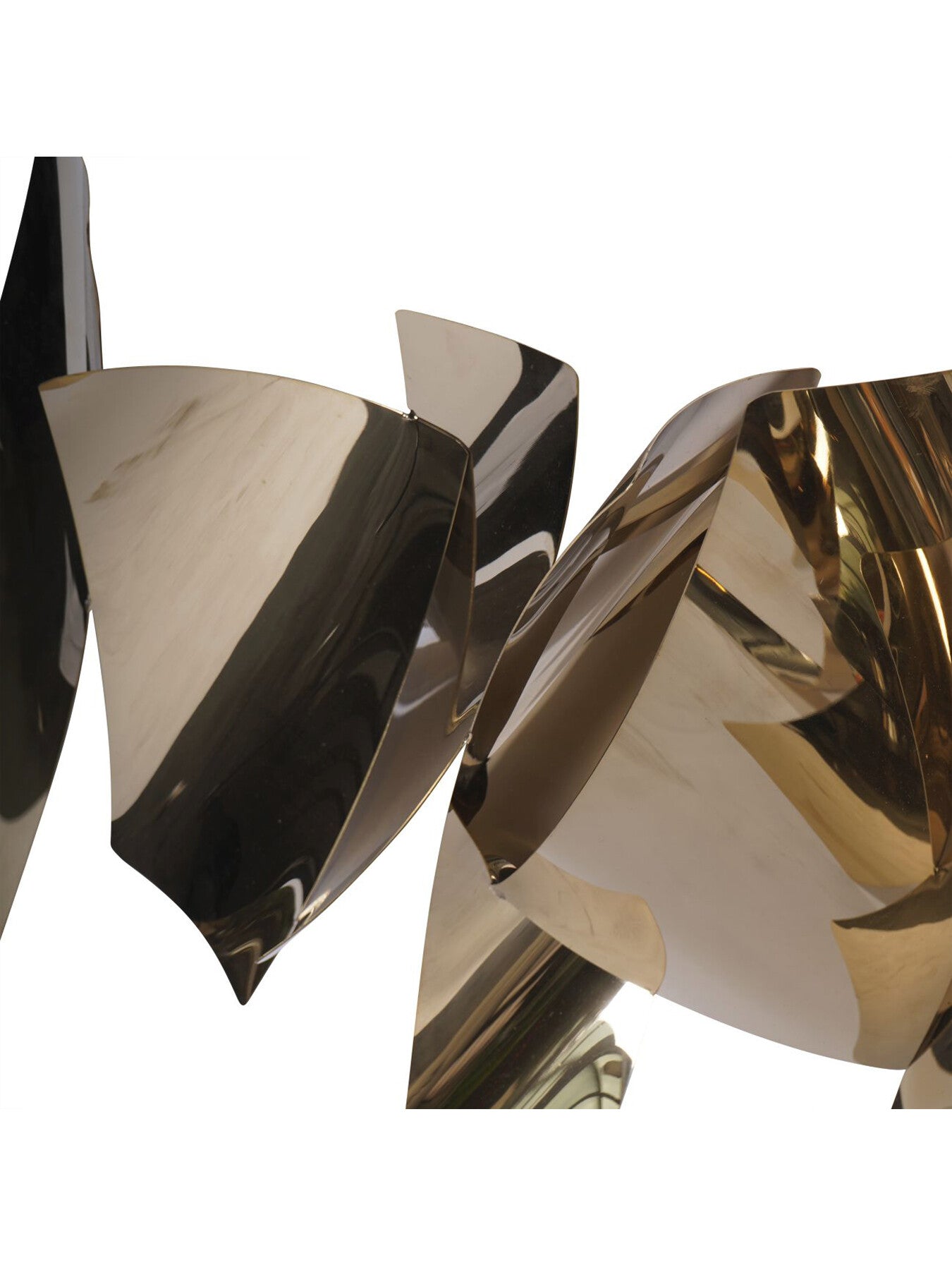 Stainless Steel Absract Slice Wall Art
