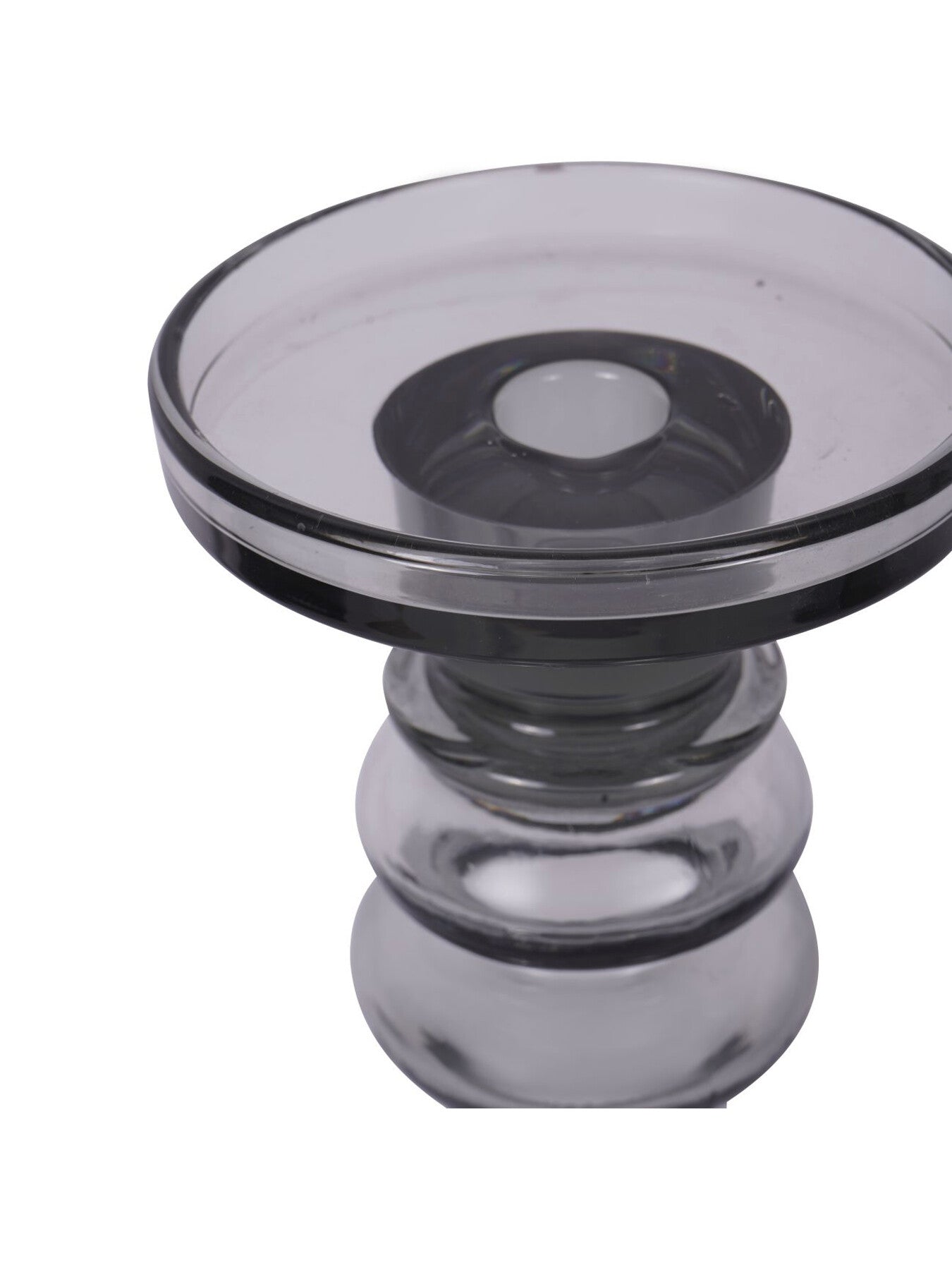 Vitrum Glass Candle Holder 35cm