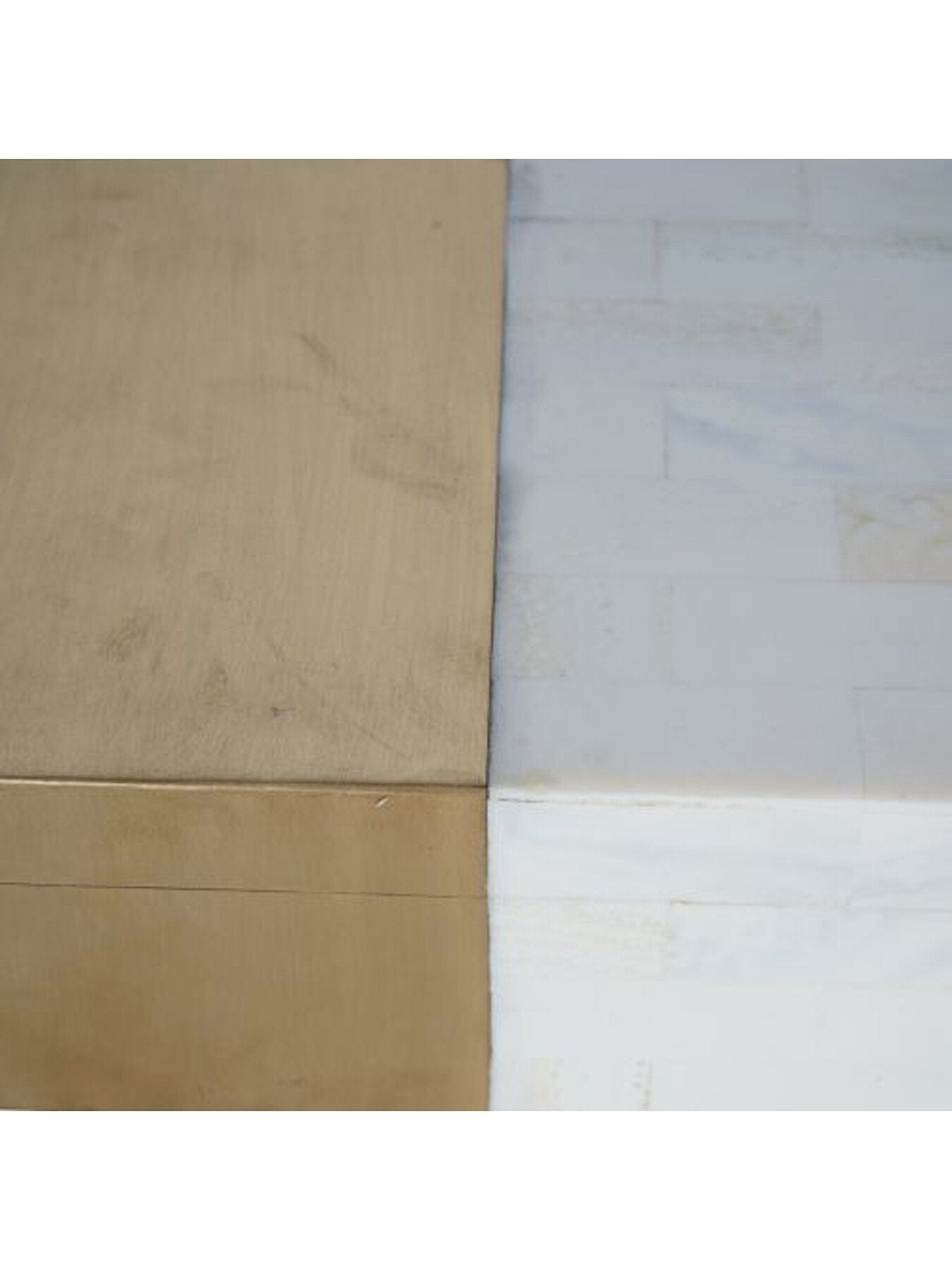 Brass and White Decor Storage Box