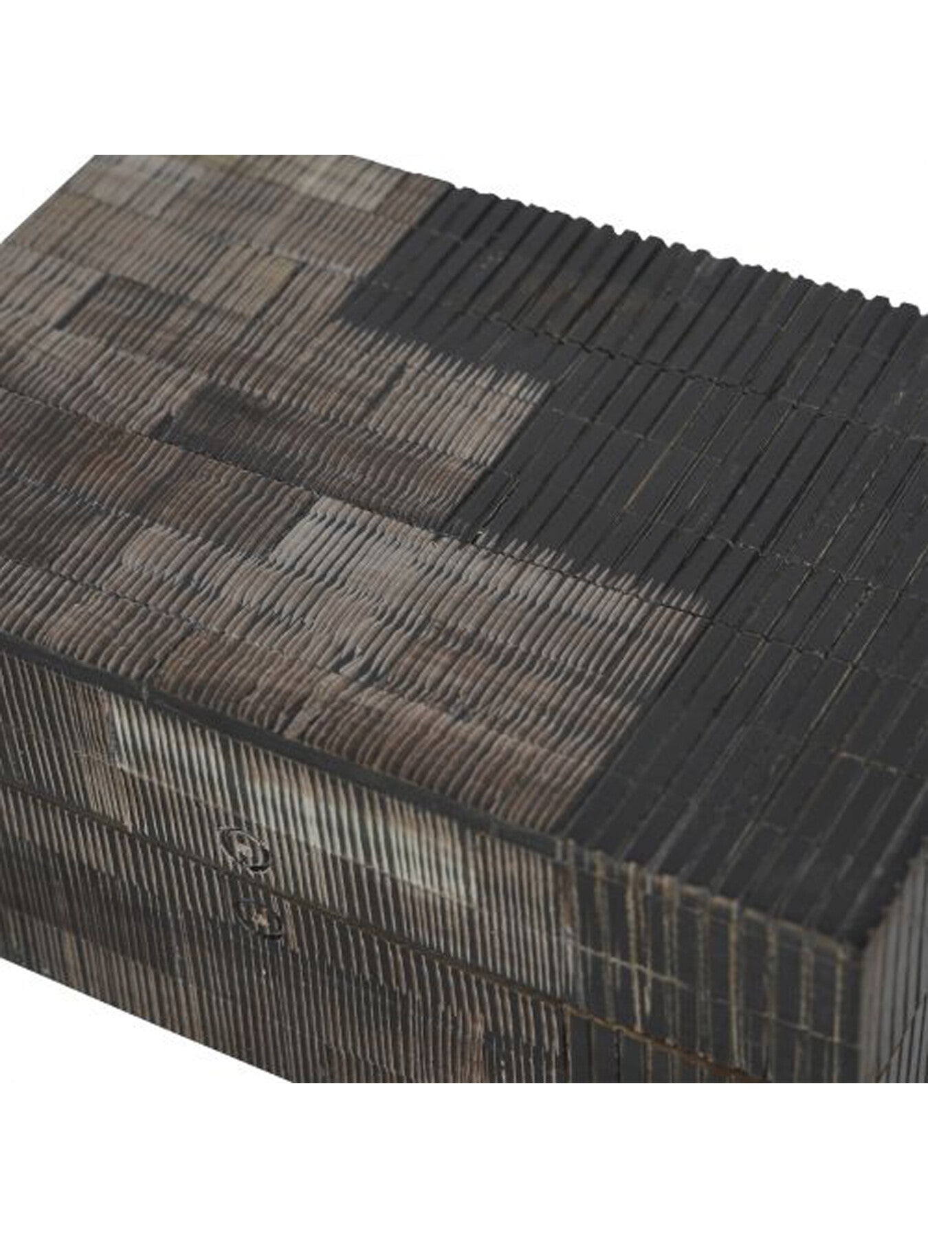 Textured Inlay Storage Box Small