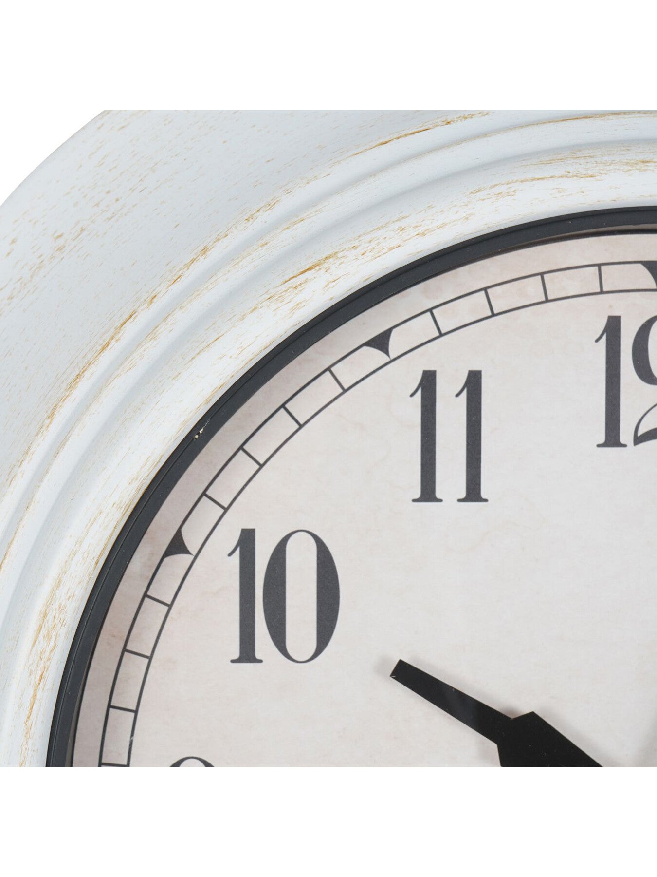 Outdoor Metal Clock with Temperature and Humid