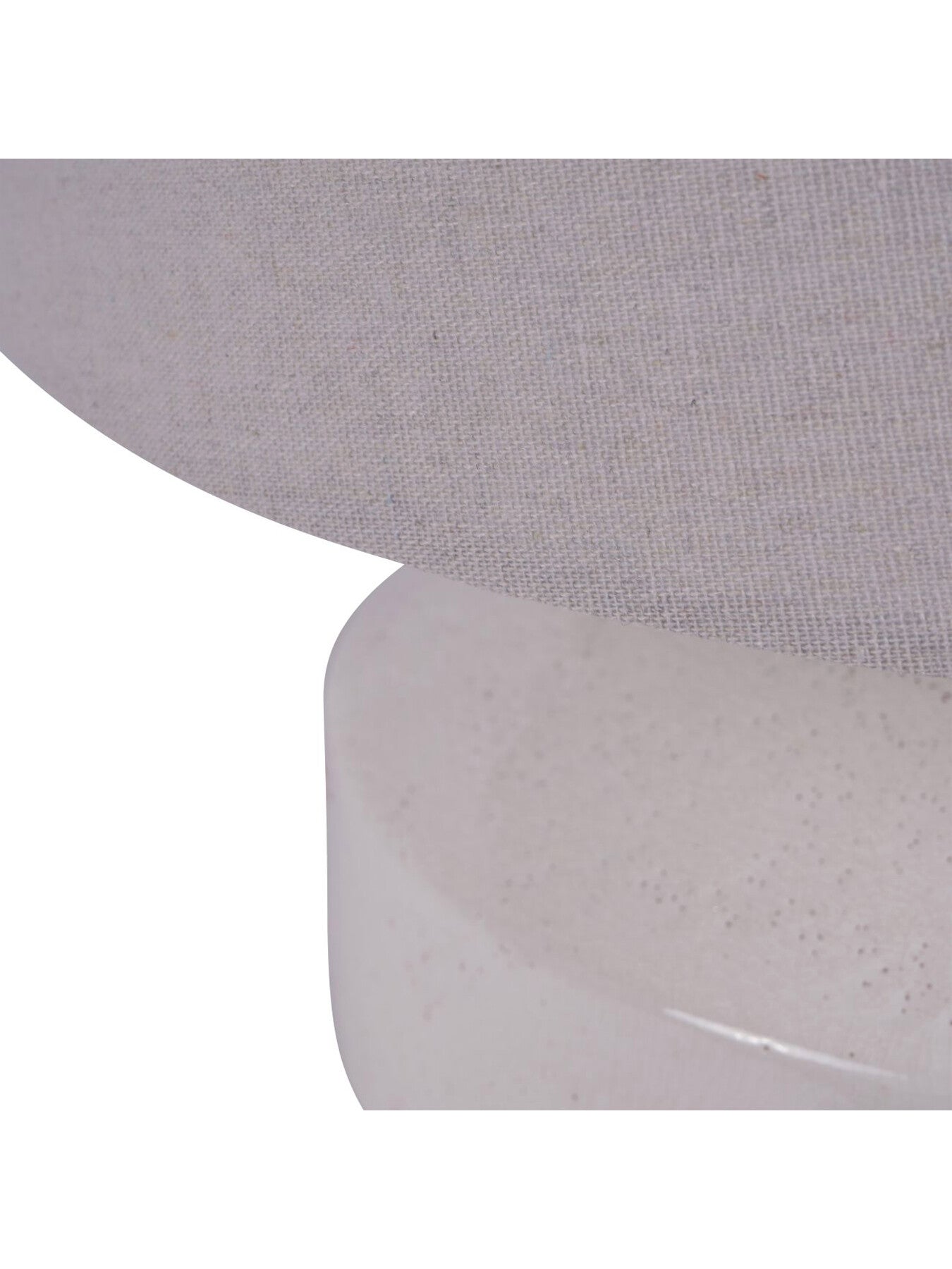 San Sebastian Terracotta Table Lamp White