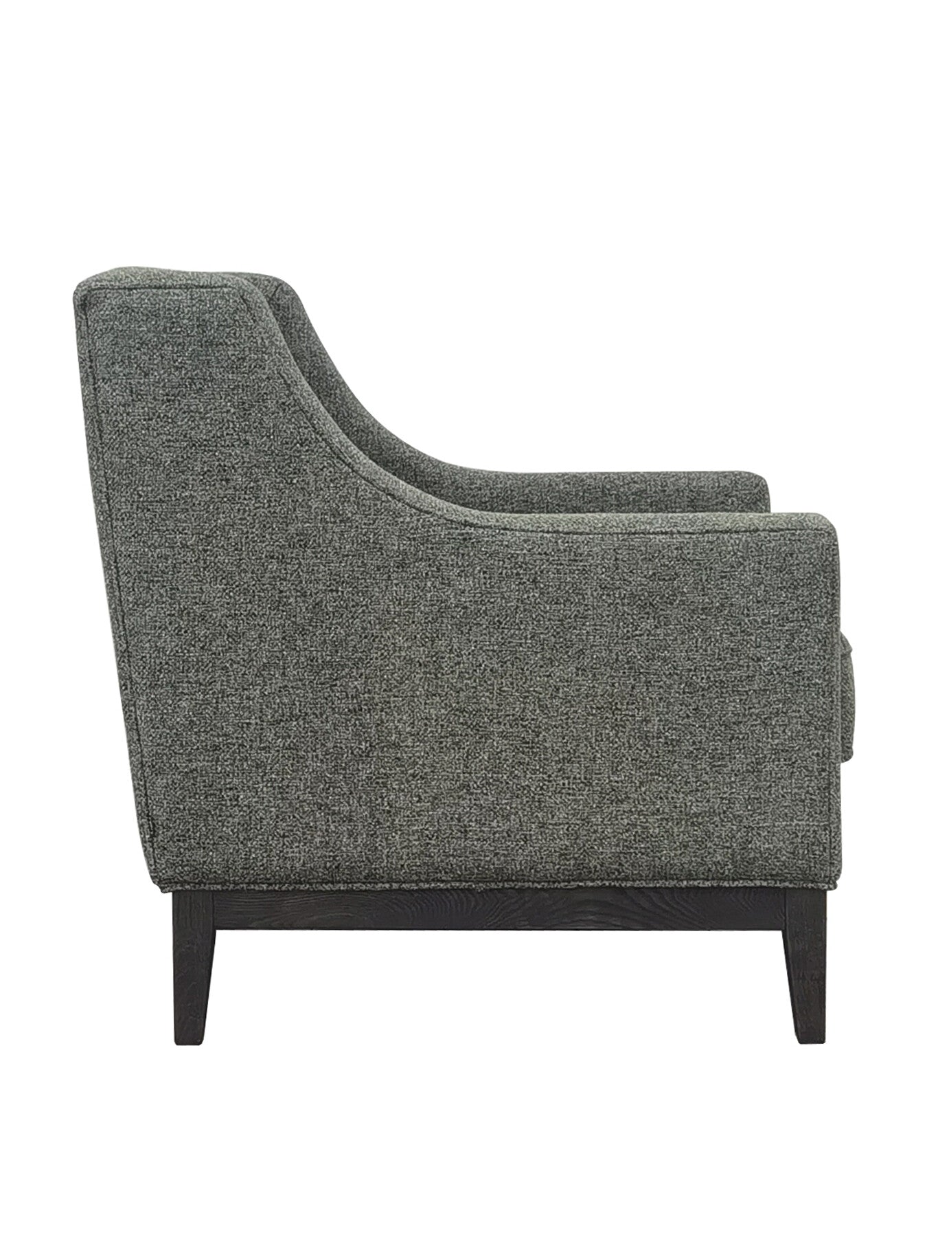 Theodore Buttoned Armchair Forest Green