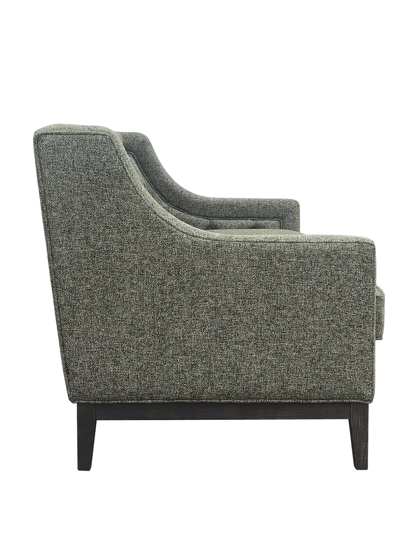 Theodore Buttoned Sofa Forest Green