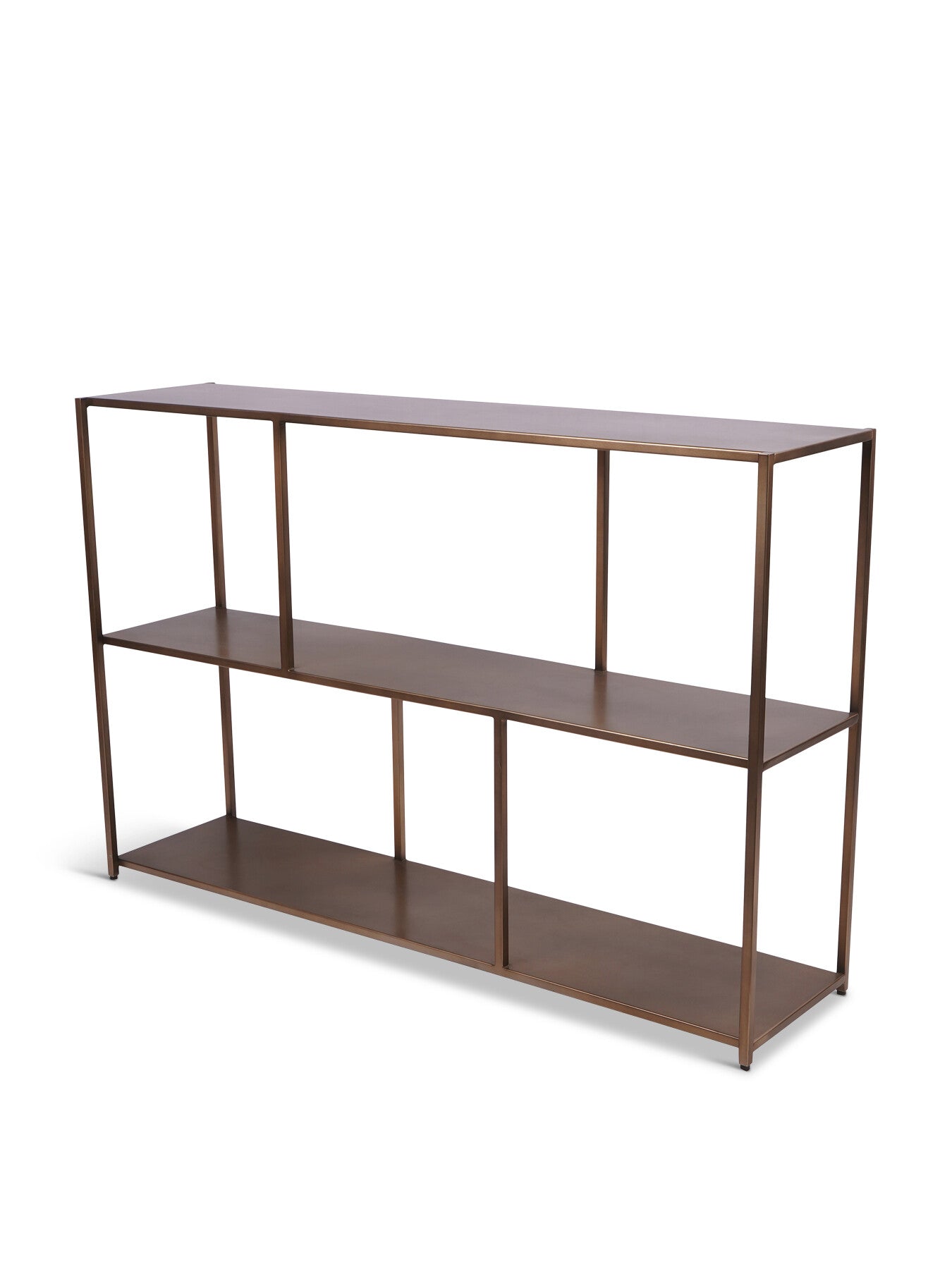 Brooks Console Table Brushed Champagne