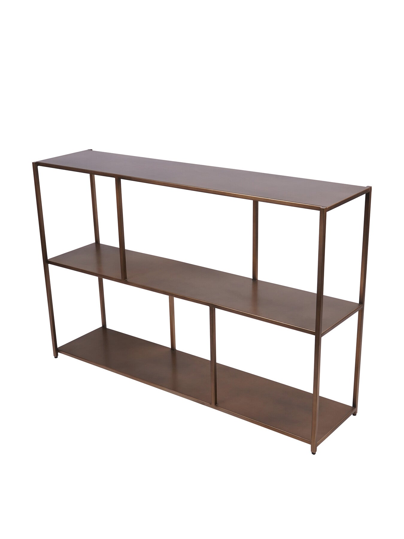 Brooks Console Table Brushed Champagne