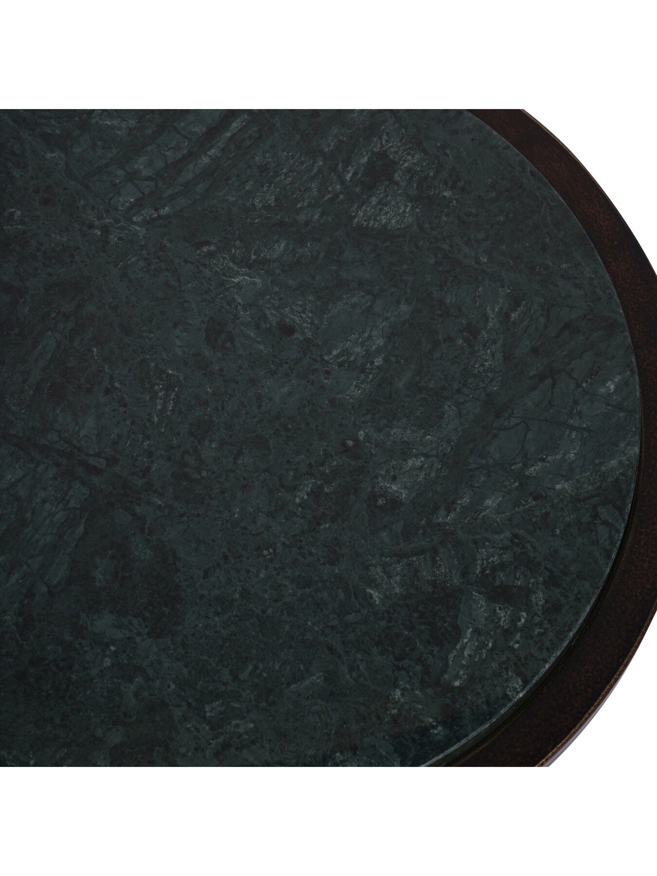 Iota Accent Table Green Panna Marble