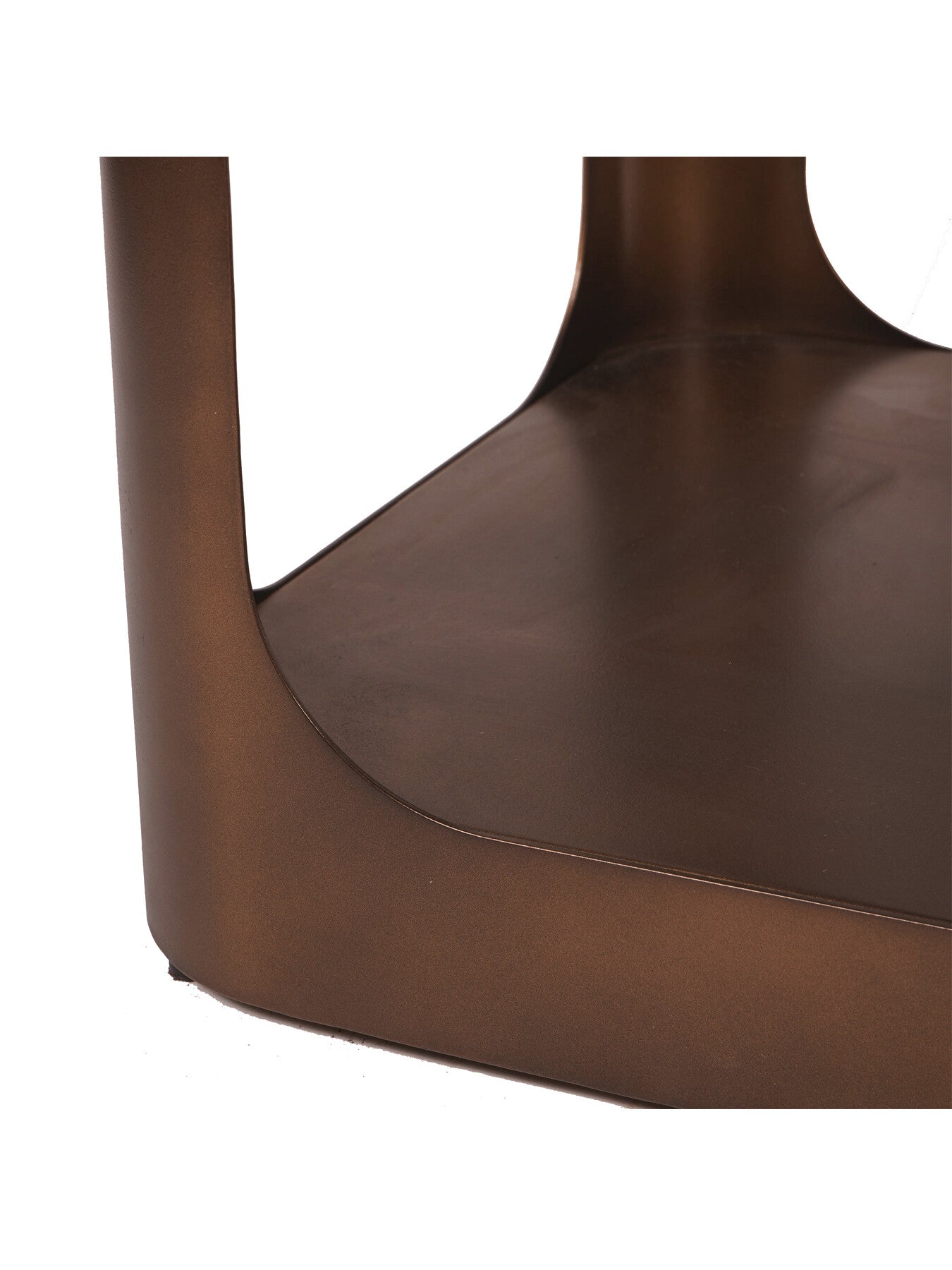 Thorpe Metal and Glass Console Table