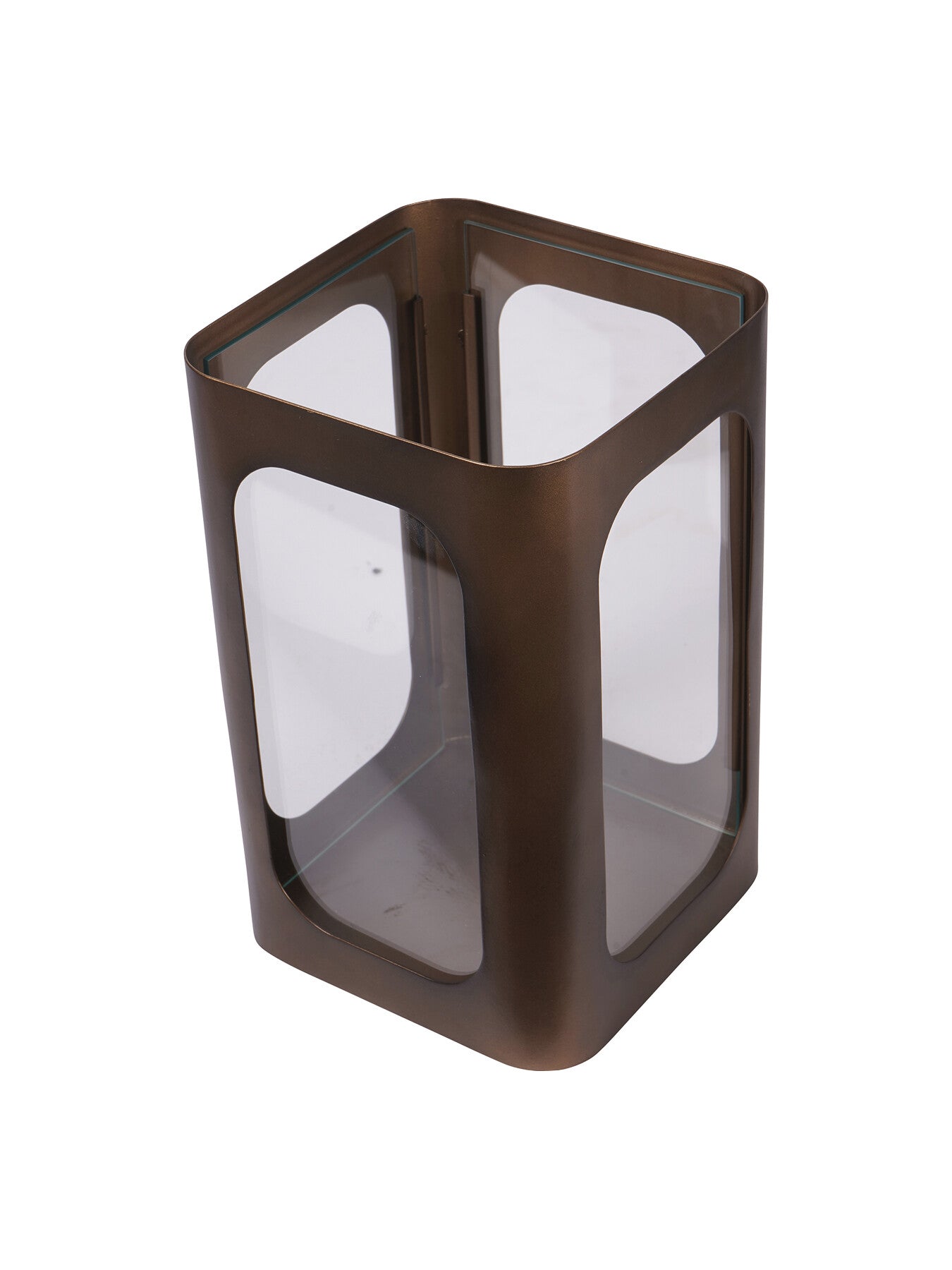 Thorpe Metal and Glass Hurricane Small 28cm