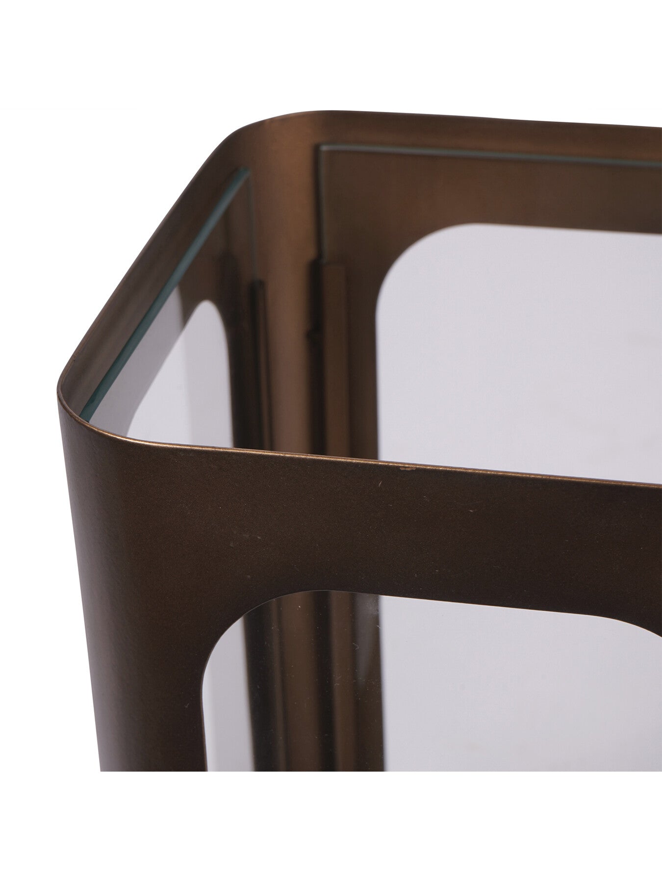 Thorpe Metal and Glass Hurricane Large 78cm