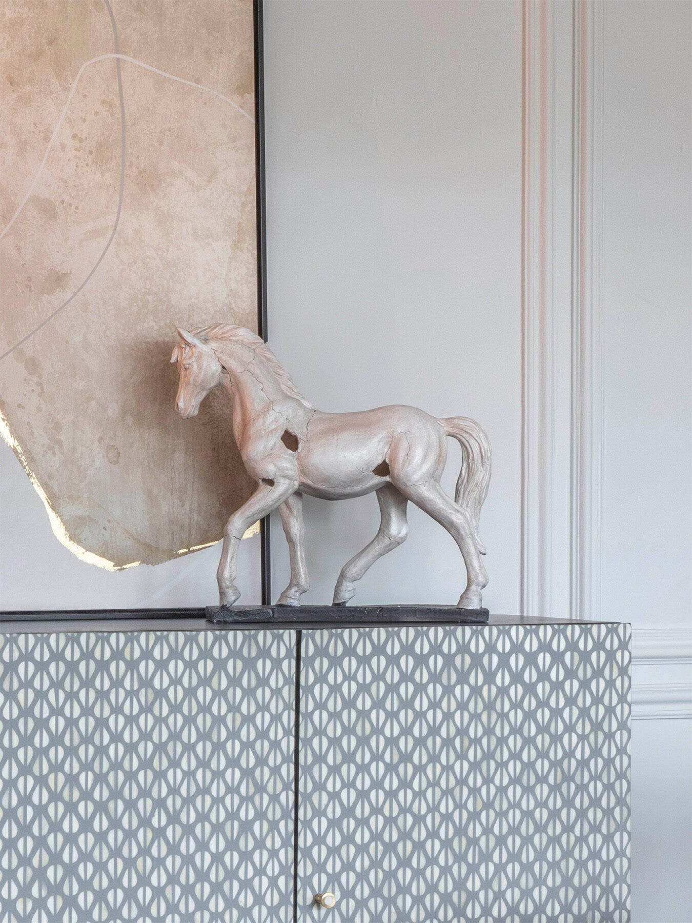 Horse Aged  Sculpture