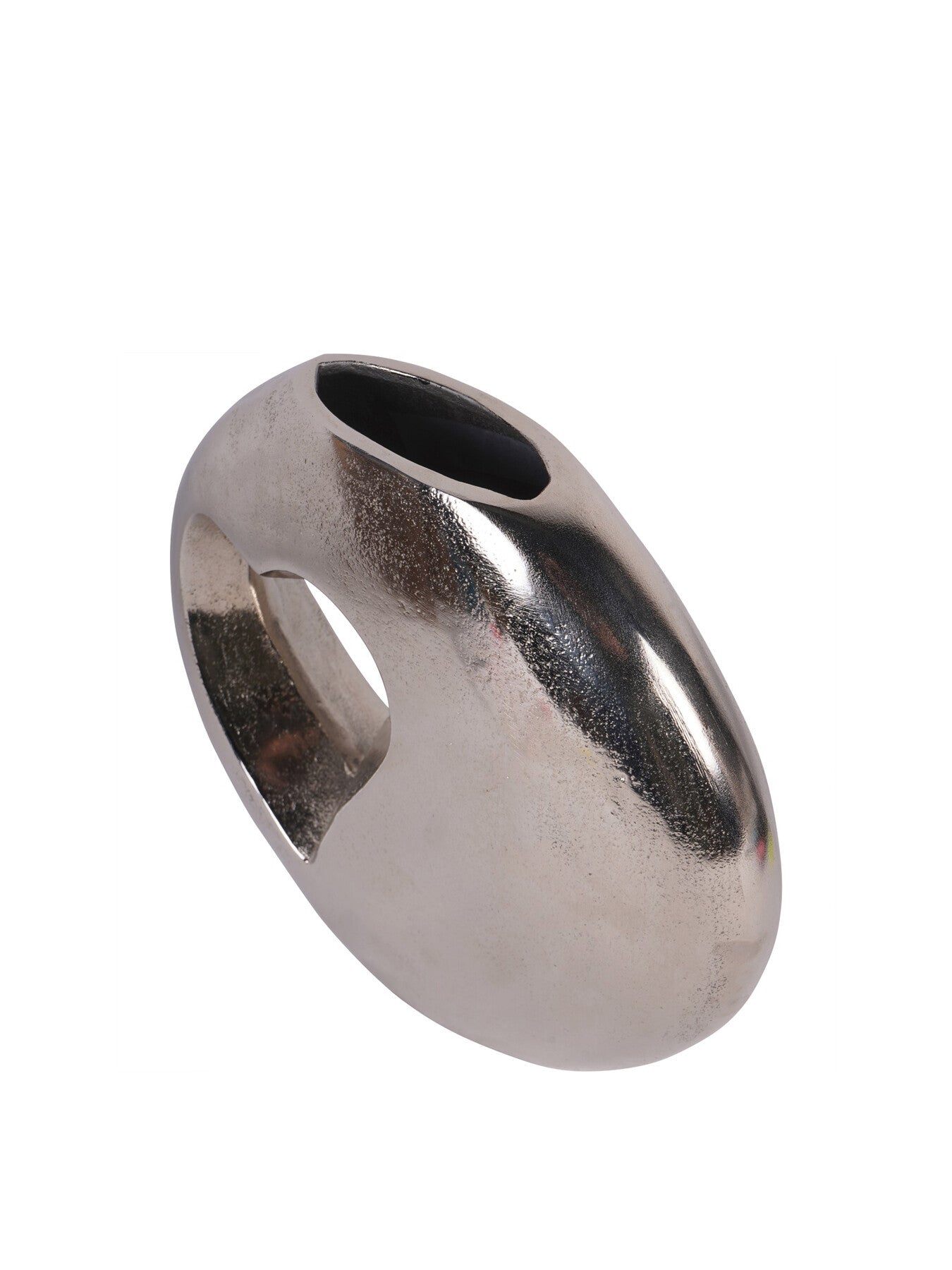 Esme Heart Cast Aluminium Vase