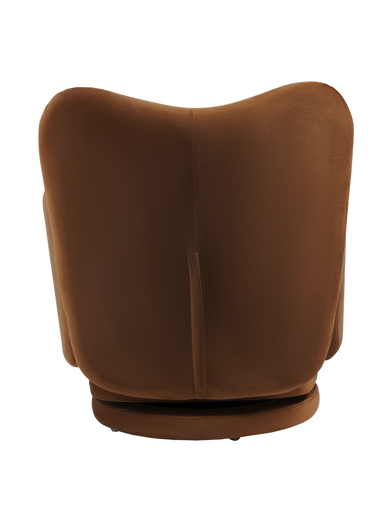 Bingham Upholstered Swivel Chair Soft Caramel