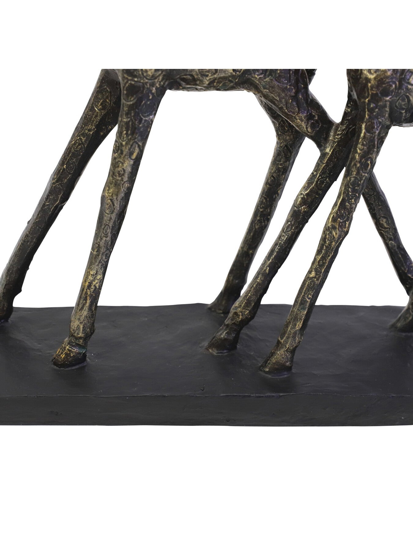 Family Of Three Giraffes Sculpture