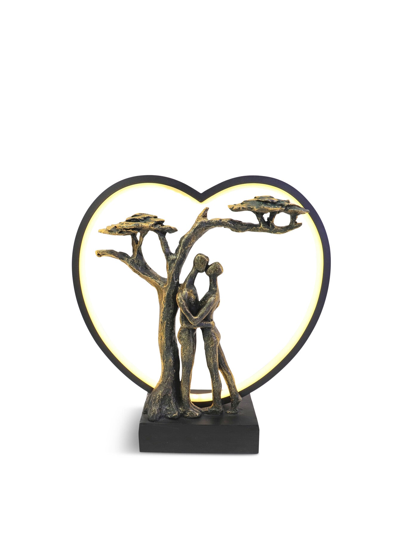 Loving Couple Light Sculpture LED USB
