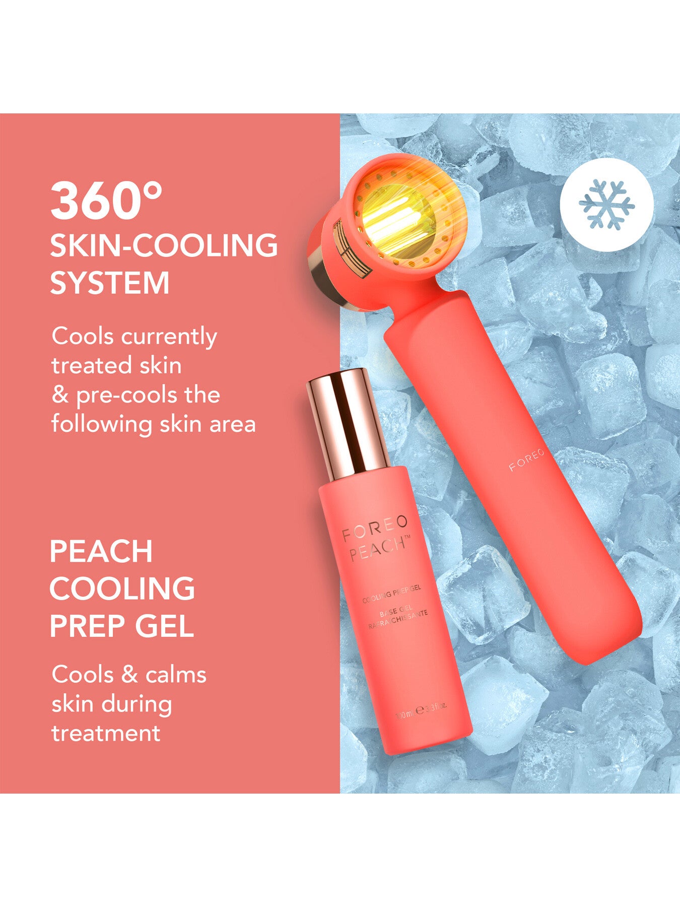 PEACH™ 2 - Advanced IPL Hair Removal Device with Skin Cooling System