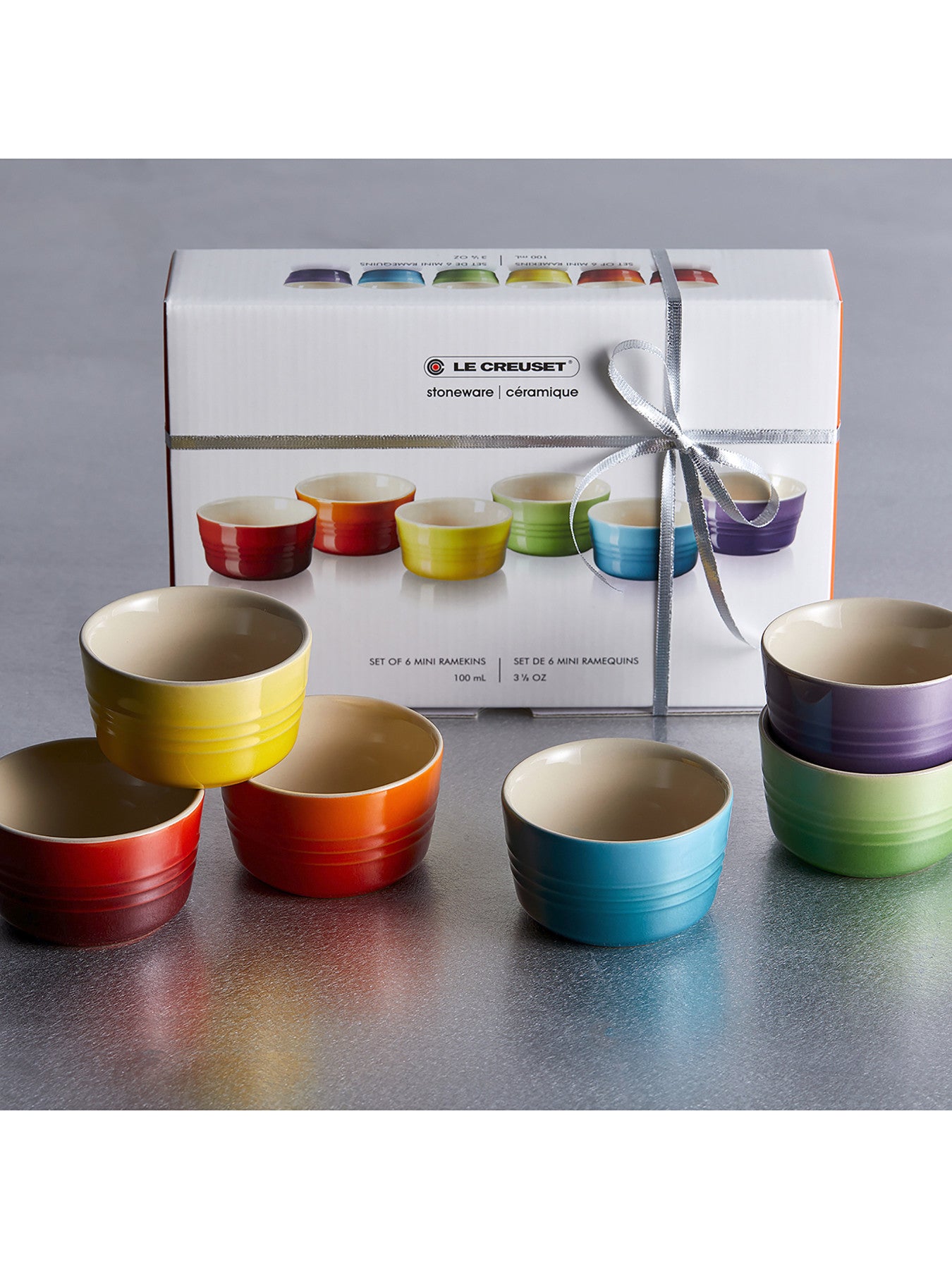Stoneware Mini Ramekins Set of 6