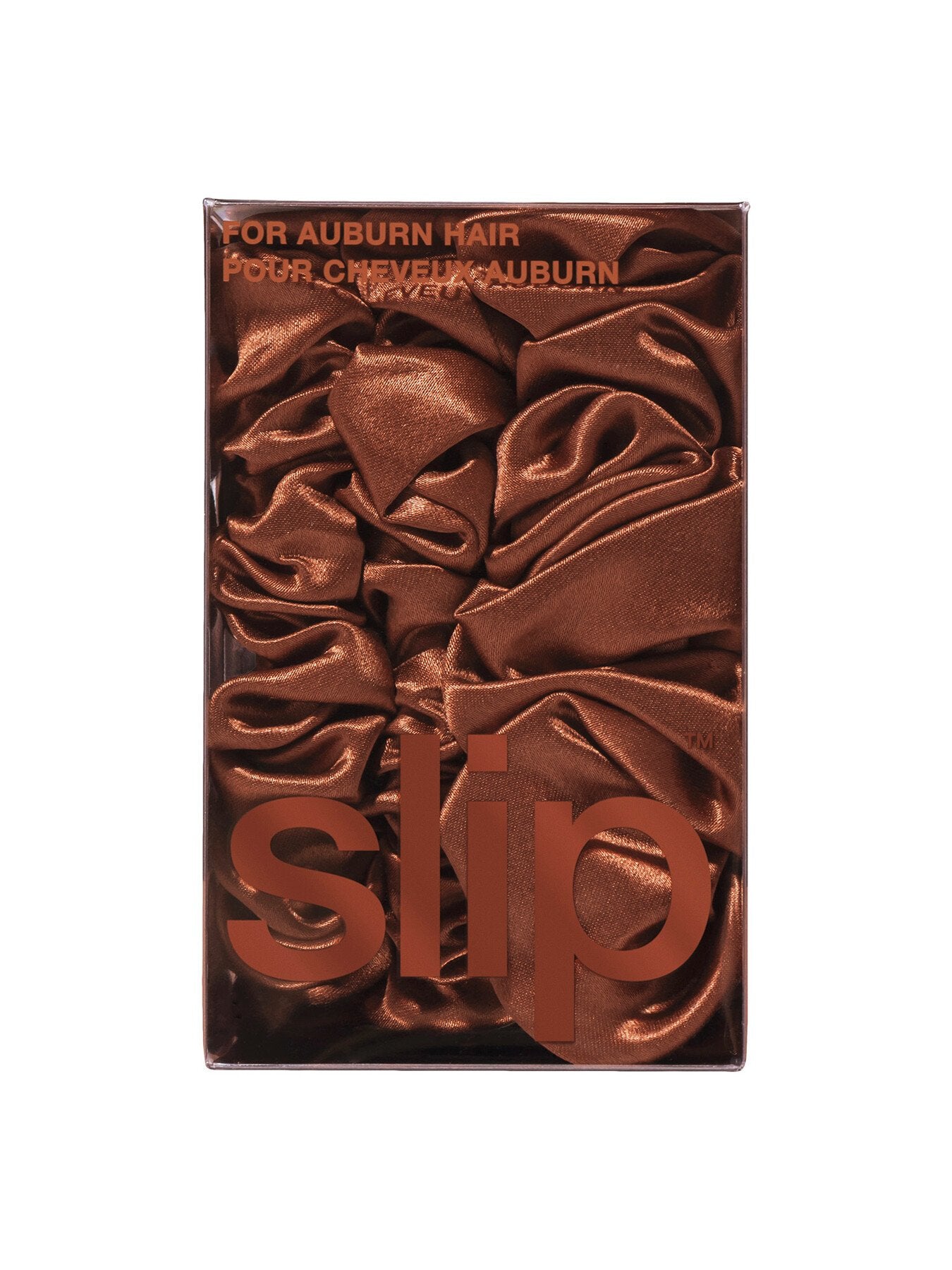Pure Silk Assorted Scrunchies Set Of 3 Auburn