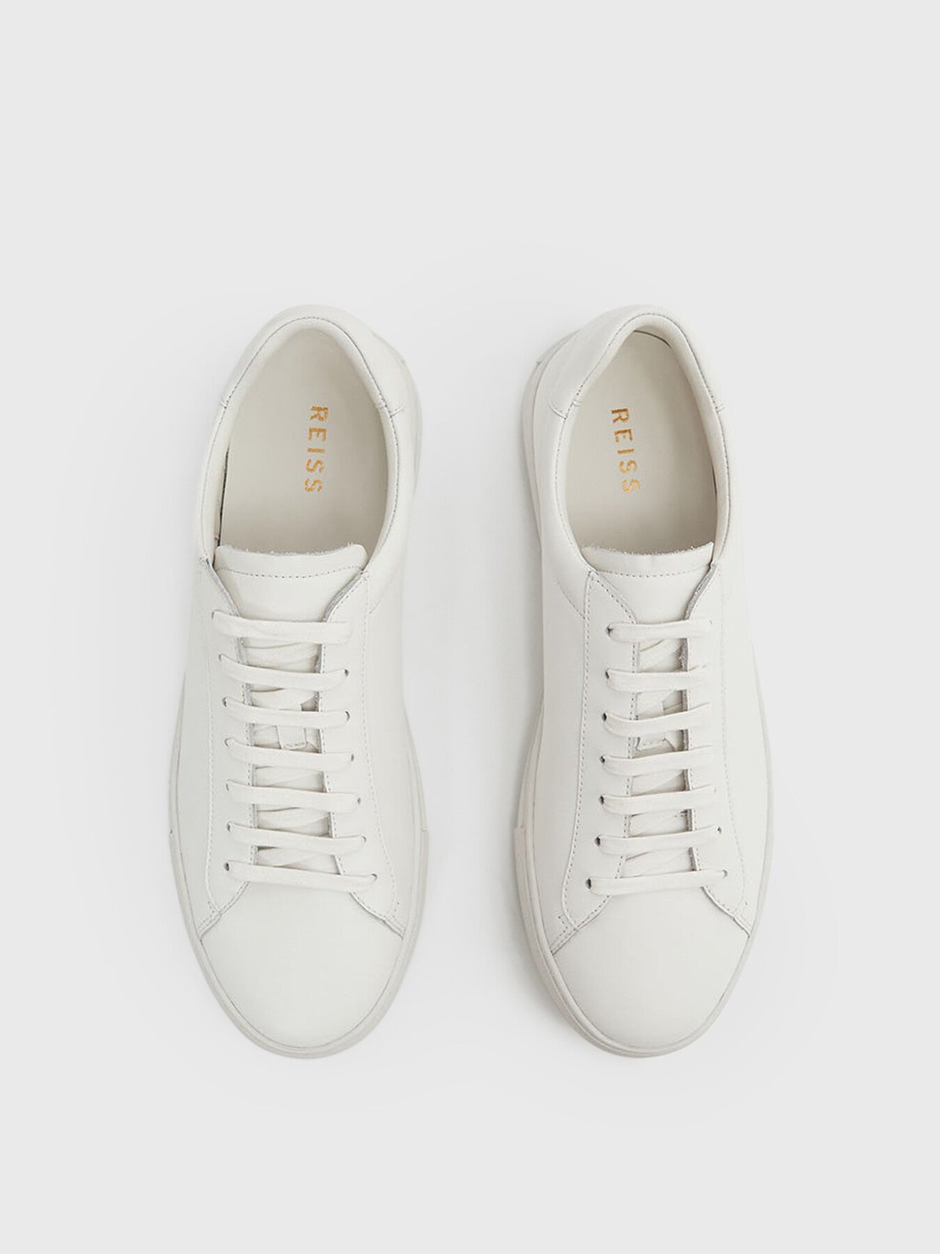 WhiteFinley Leather Trainers