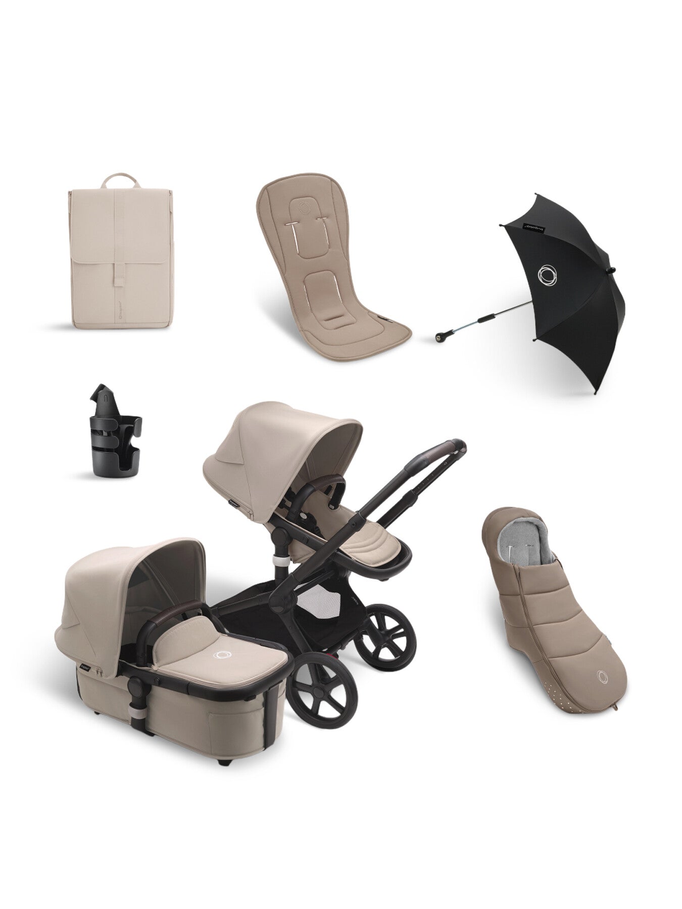 Fox 5 Essential Pushchair Bundle 6-Piece