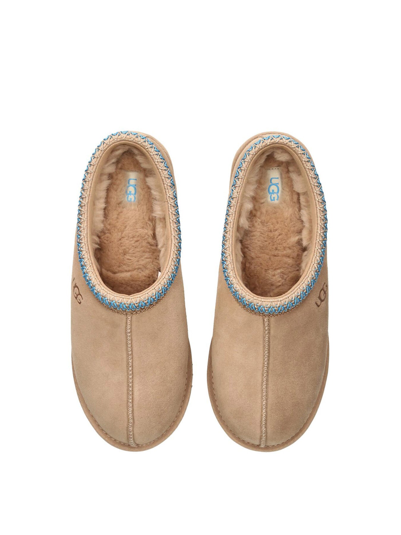 Tasman Suede Slippers Santorini