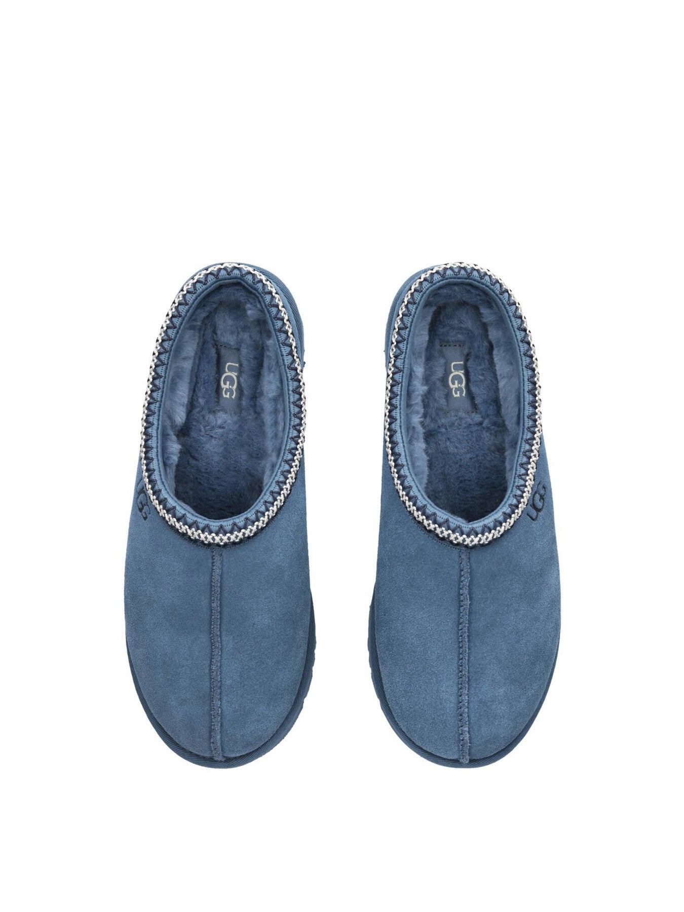 Tasman Suede Slippers Blue